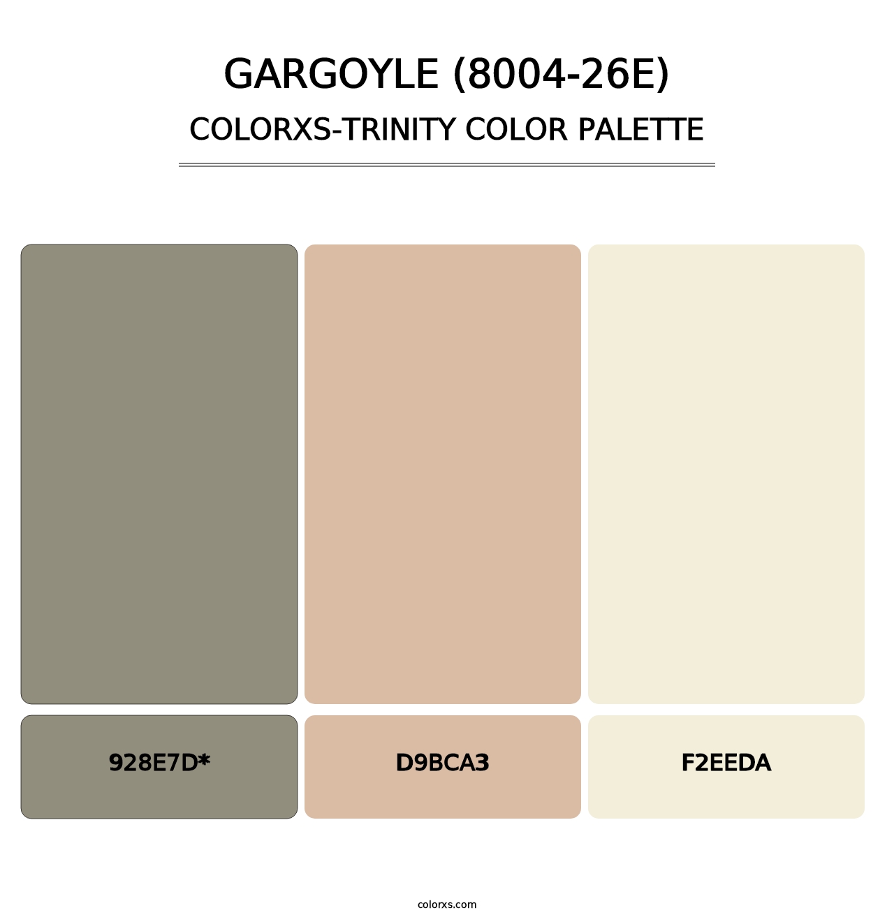 Gargoyle (8004-26E) - Colorxs Trinity Palette