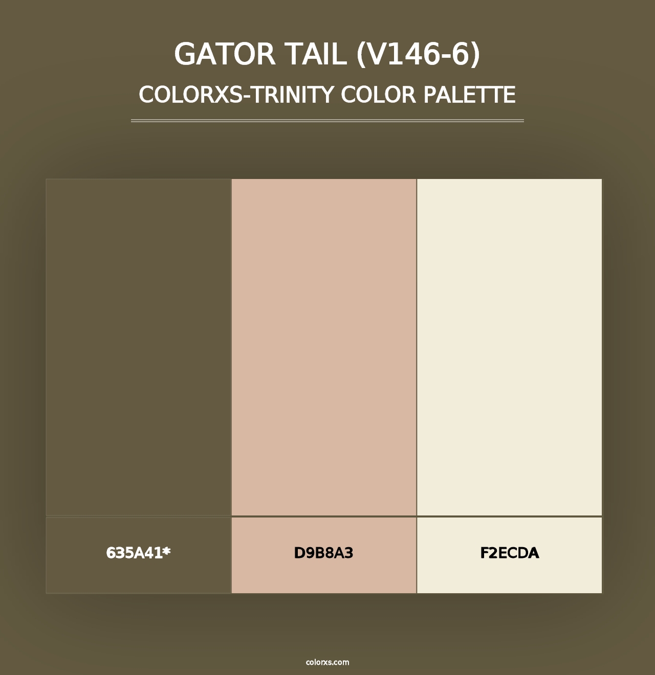 Gator Tail (V146-6) - Colorxs Trinity Palette