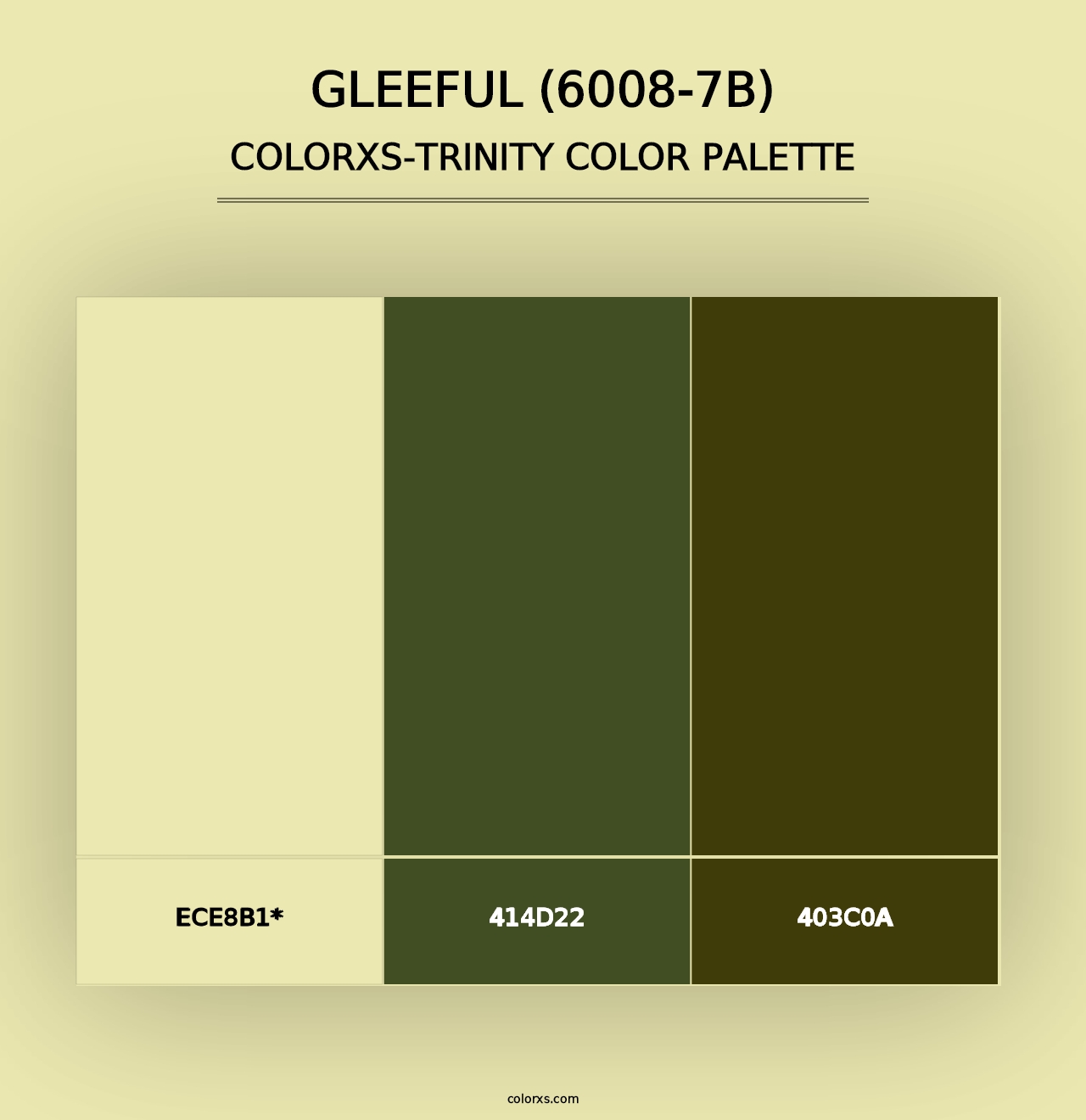 Gleeful (6008-7B) - Colorxs Trinity Palette