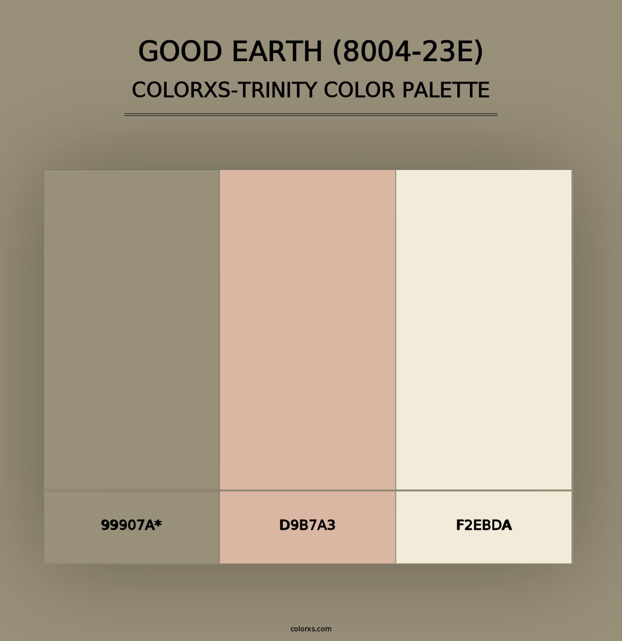 Good Earth (8004-23E) - Colorxs Trinity Palette