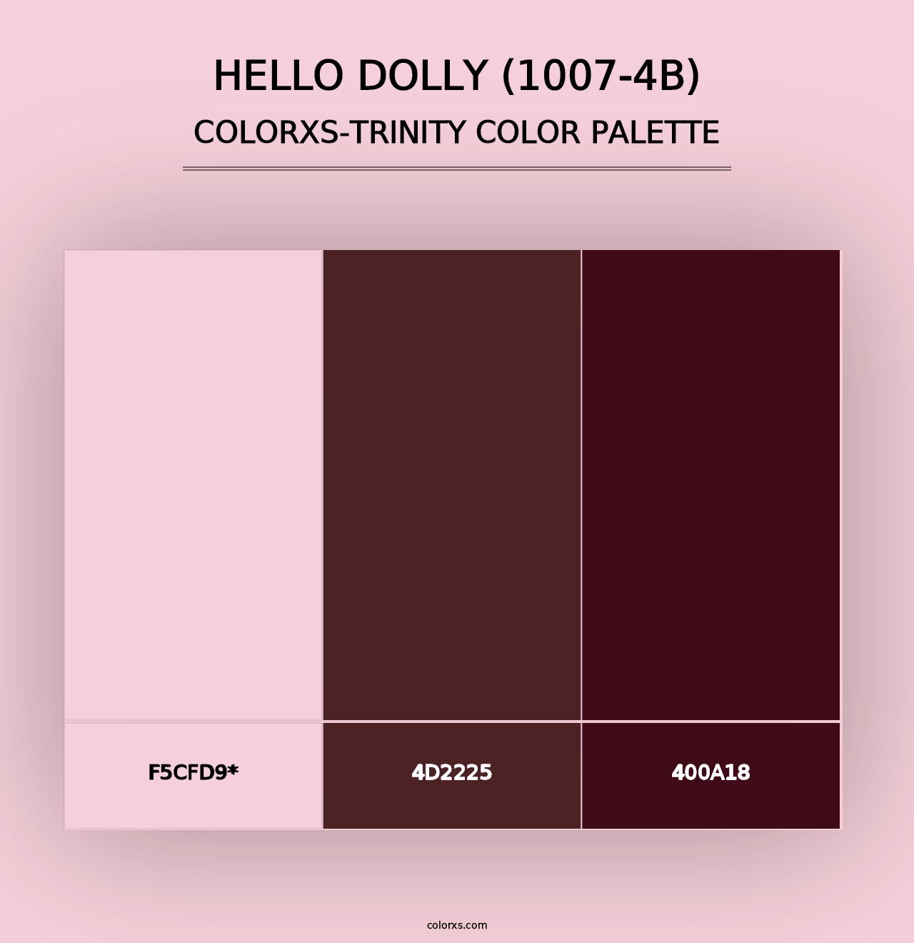 Hello Dolly (1007-4B) - Colorxs Trinity Palette