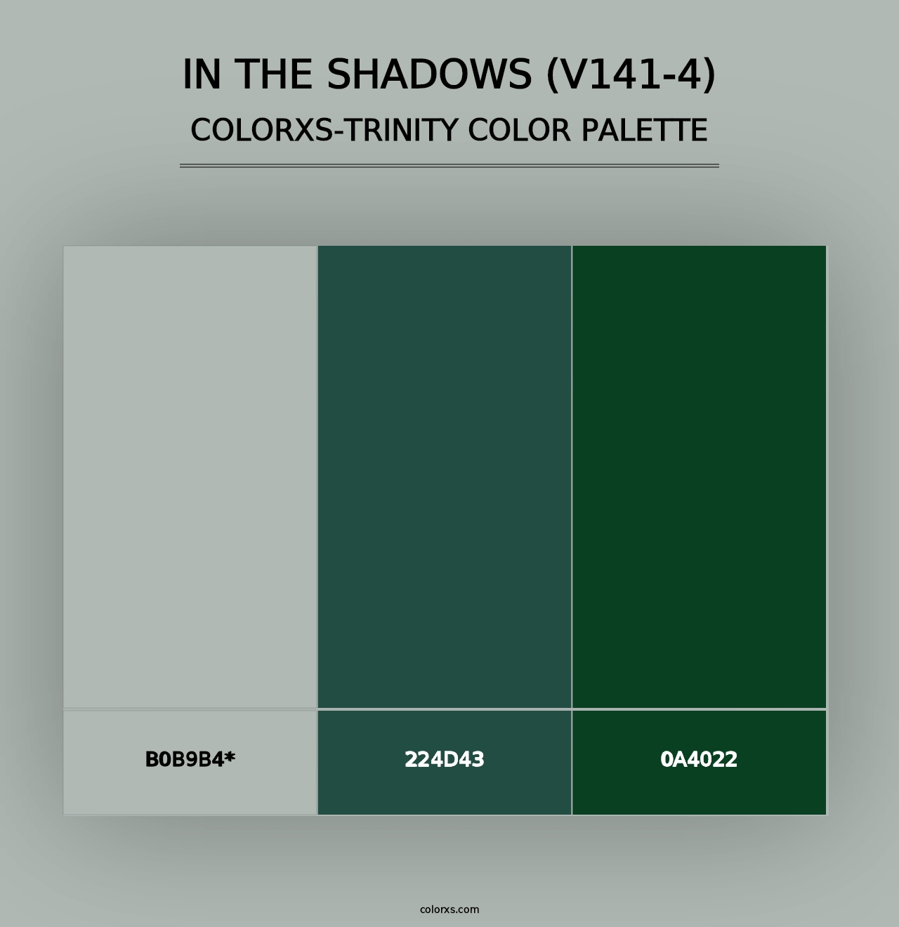 In the Shadows (V141-4) - Colorxs Trinity Palette