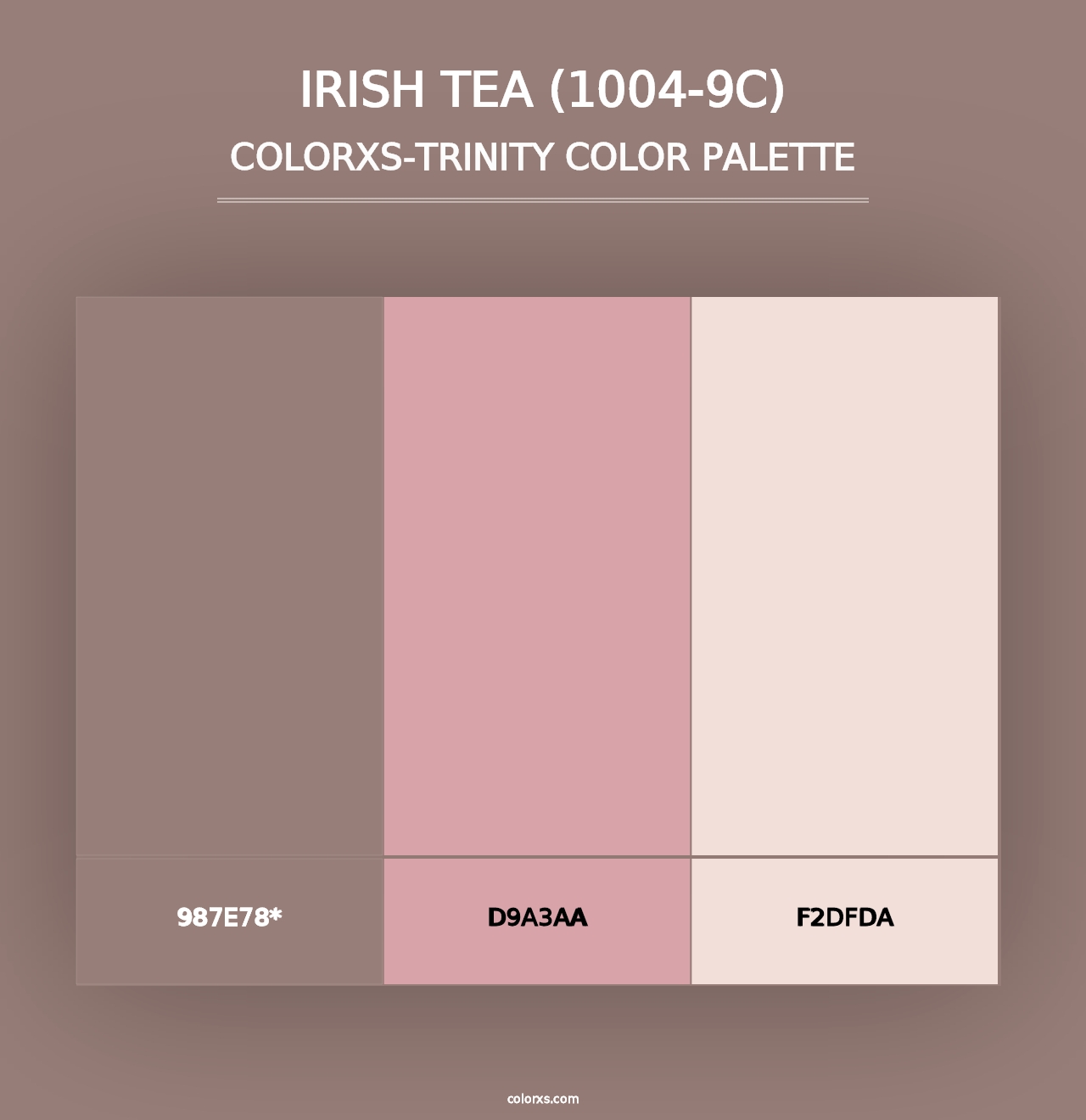 Irish Tea (1004-9C) - Colorxs Trinity Palette