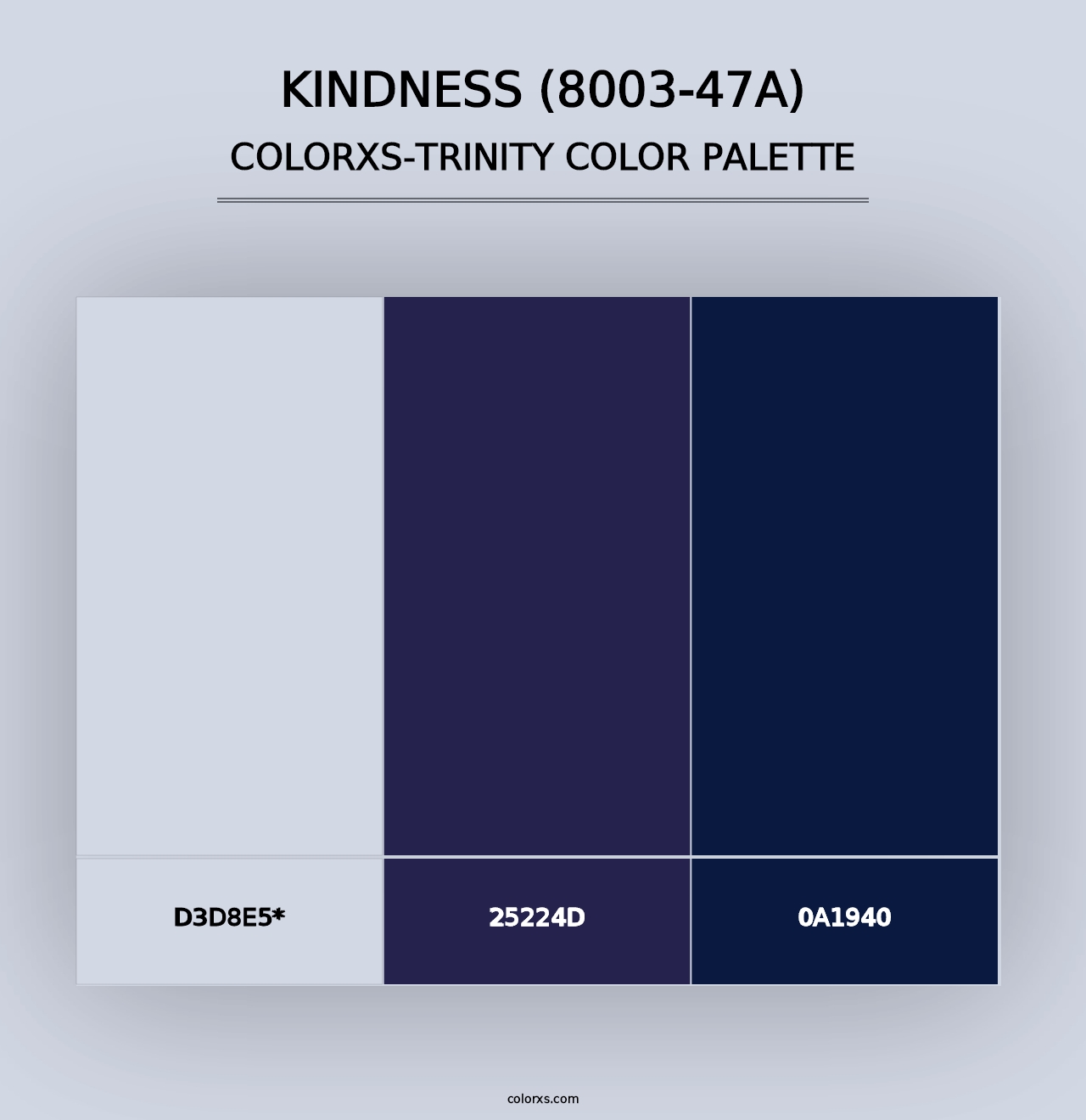 Kindness (8003-47A) - Colorxs Trinity Palette