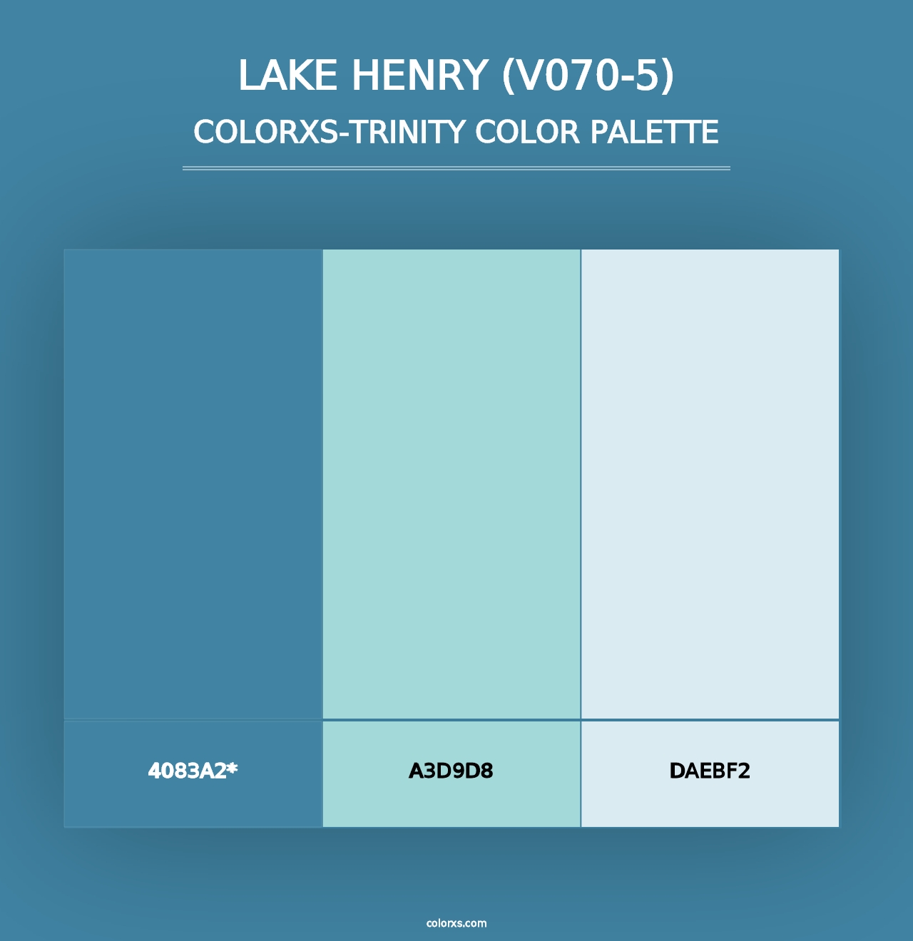 Lake Henry (V070-5) - Colorxs Trinity Palette