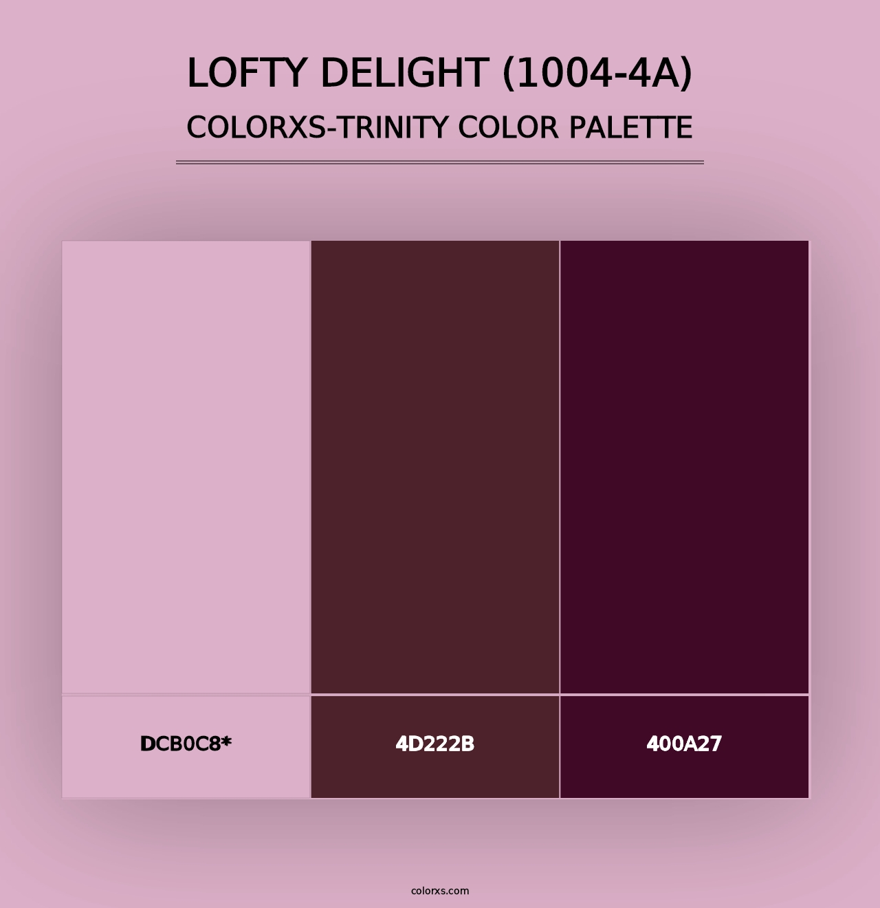 Lofty Delight (1004-4A) - Colorxs Trinity Palette