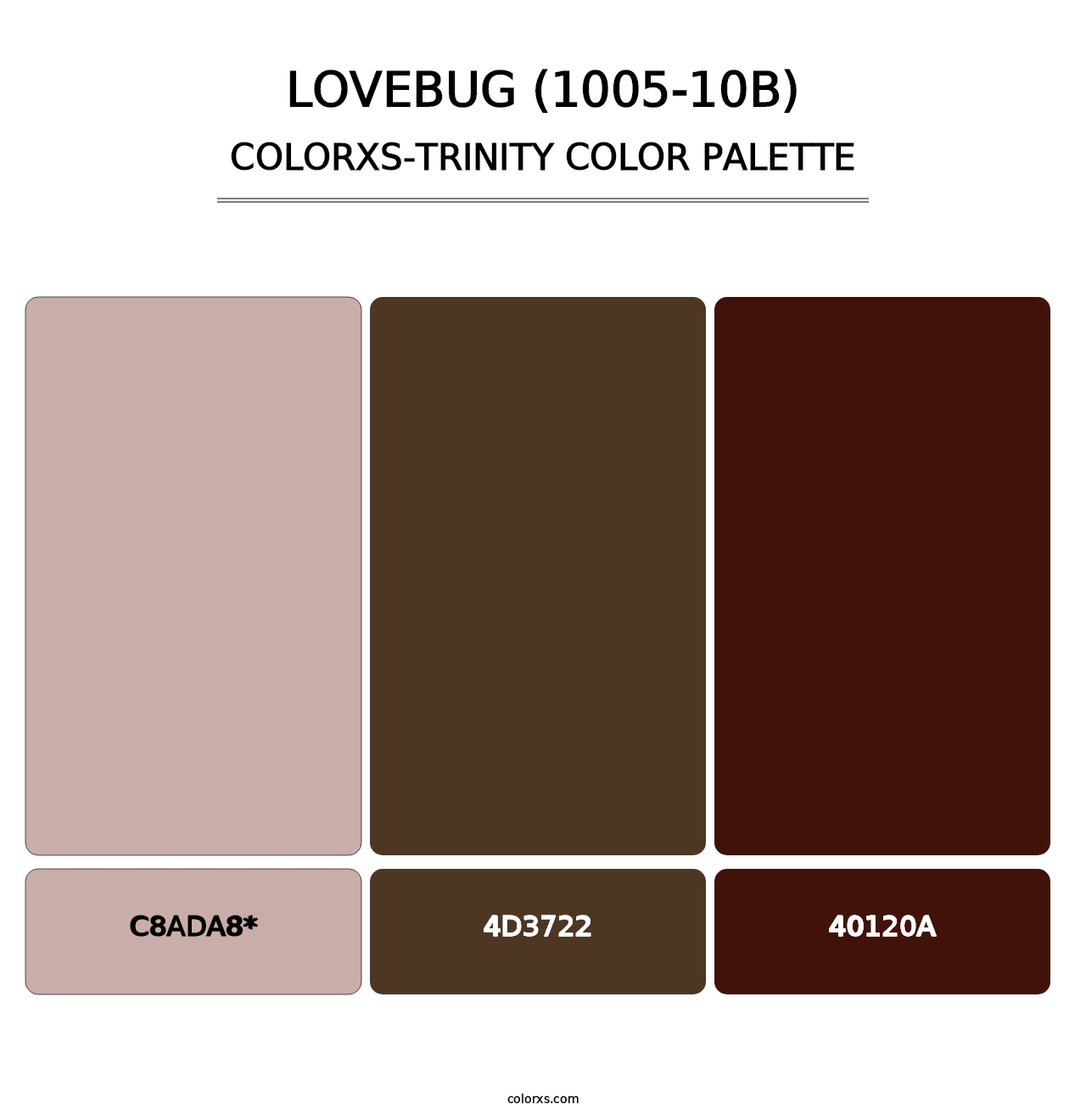 Lovebug (1005-10B) - Colorxs Trinity Palette