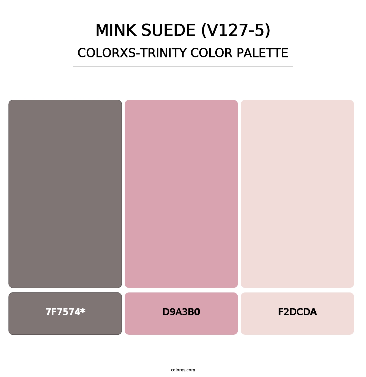 Mink Suede (V127-5) - Colorxs Trinity Palette