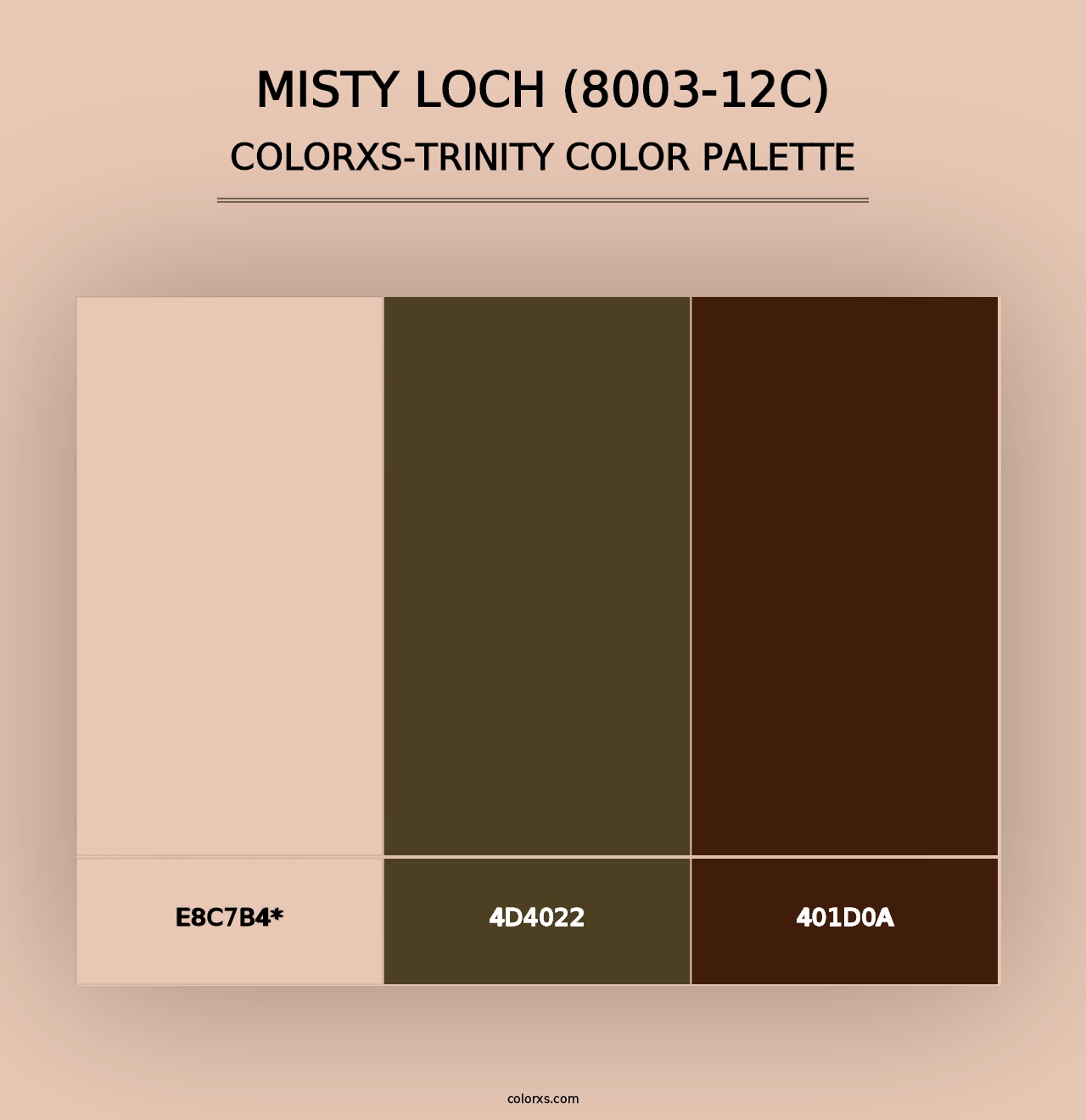 Misty Loch (8003-12C) - Colorxs Trinity Palette