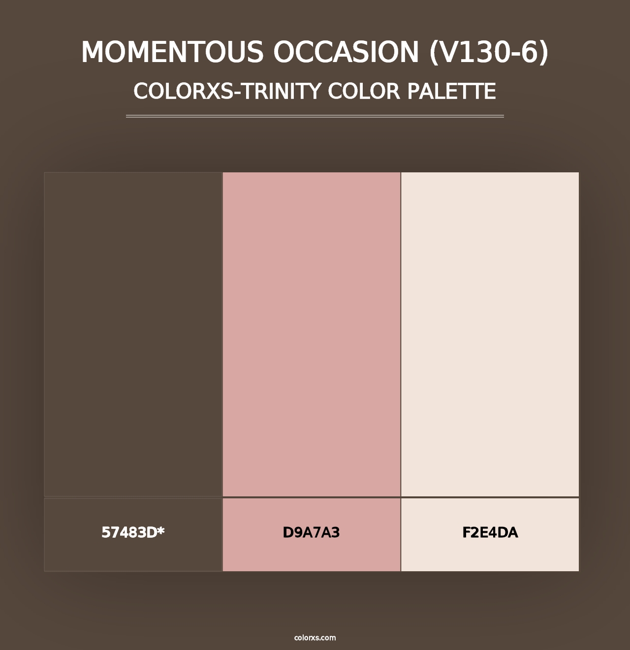 Momentous Occasion (V130-6) - Colorxs Trinity Palette