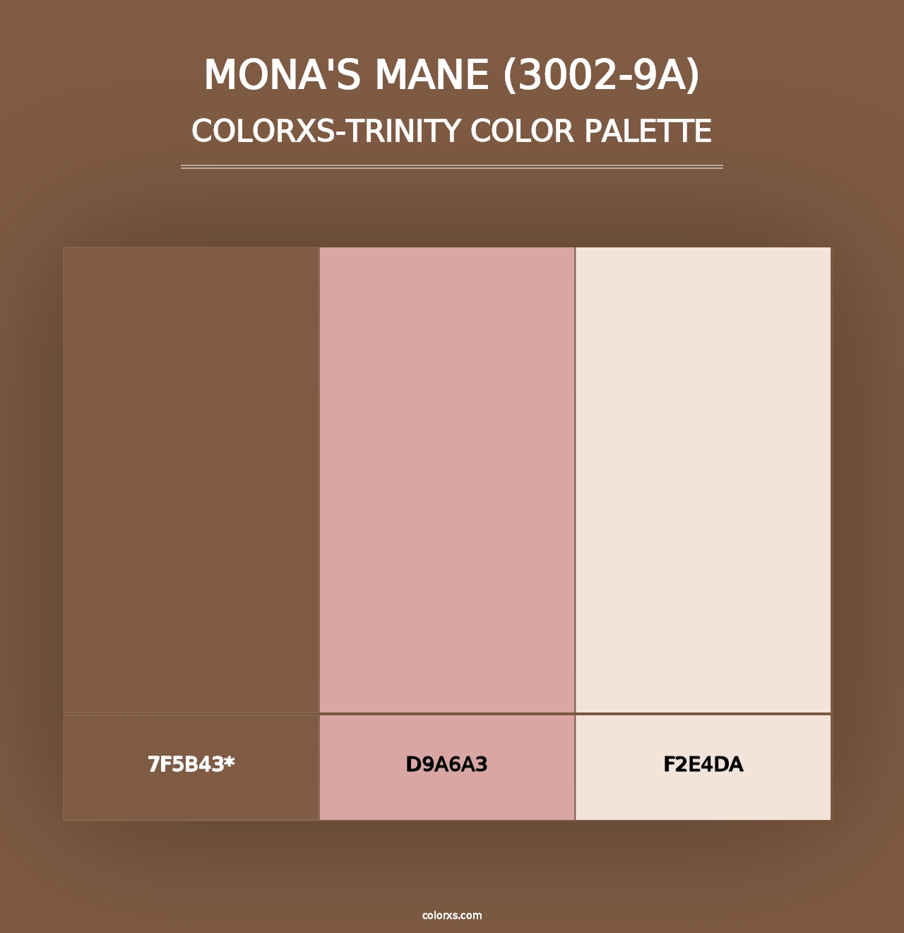 Mona's Mane (3002-9A) - Colorxs Trinity Palette