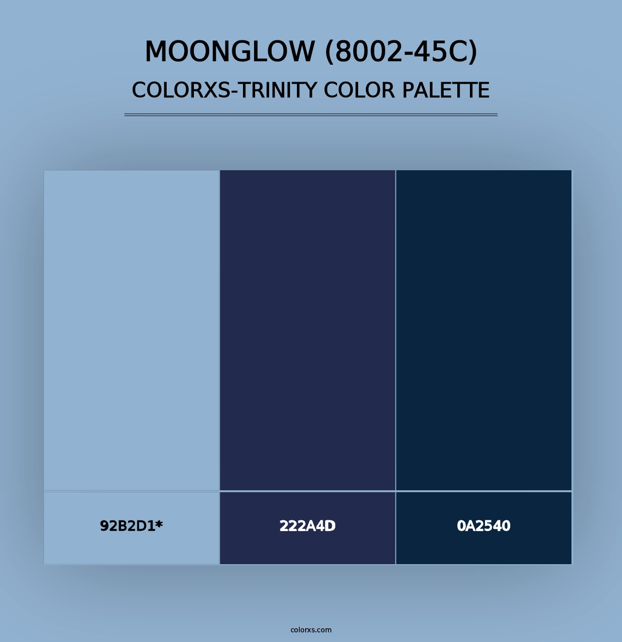 Moonglow (8002-45C) - Colorxs Trinity Palette