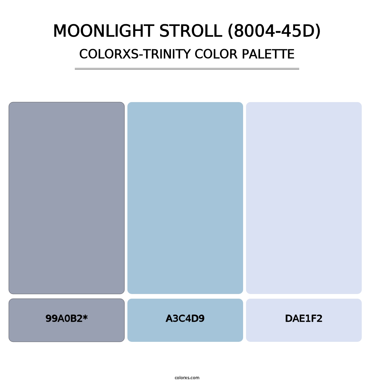 Moonlight Stroll (8004-45D) - Colorxs Trinity Palette