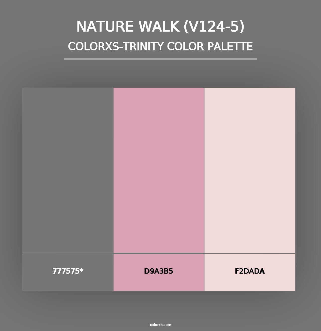 Nature Walk (V124-5) - Colorxs Trinity Palette