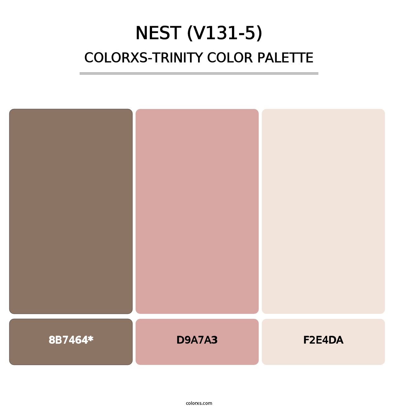 Nest (V131-5) - Colorxs Trinity Palette