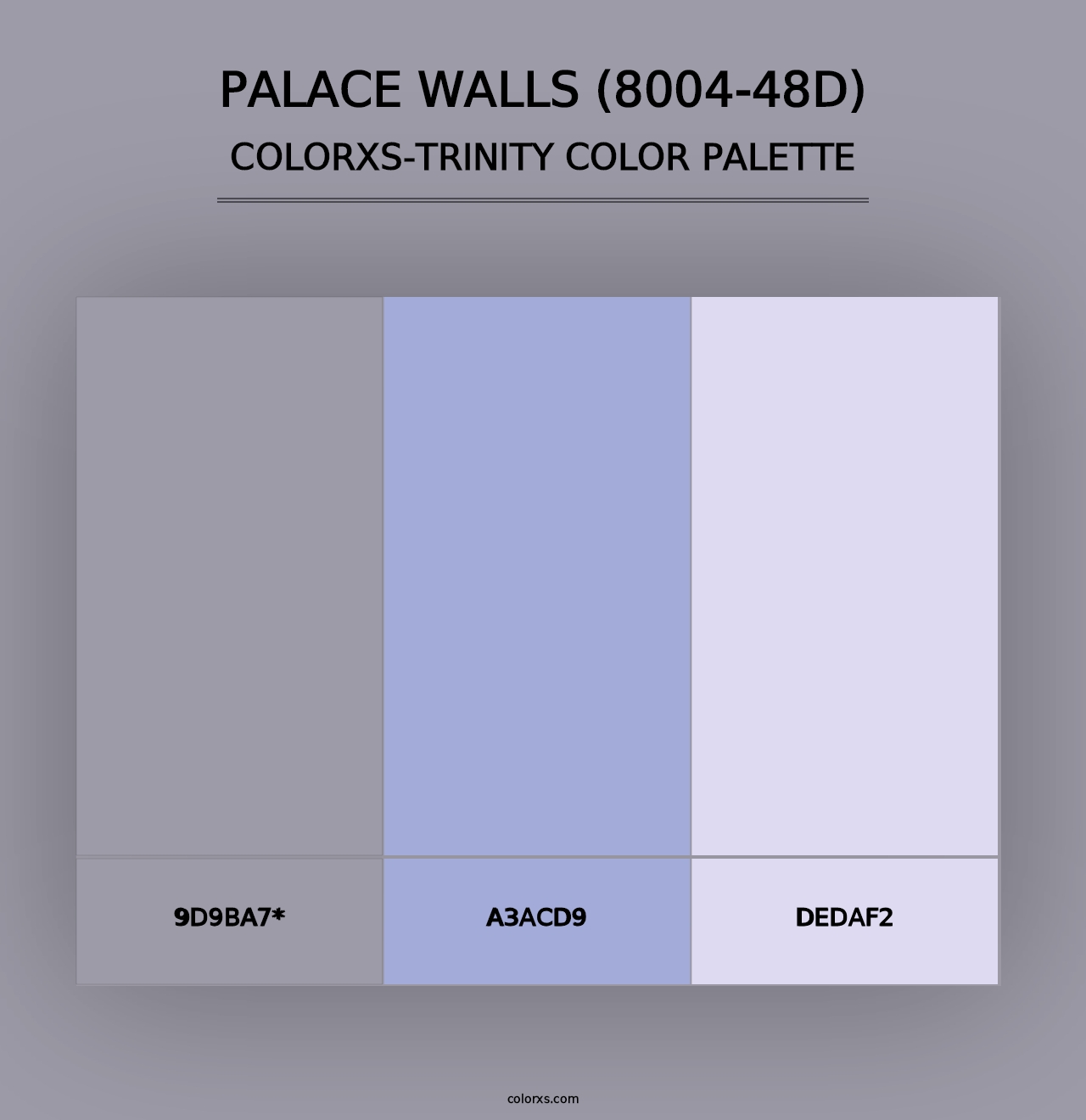 Palace Walls (8004-48D) - Colorxs Trinity Palette