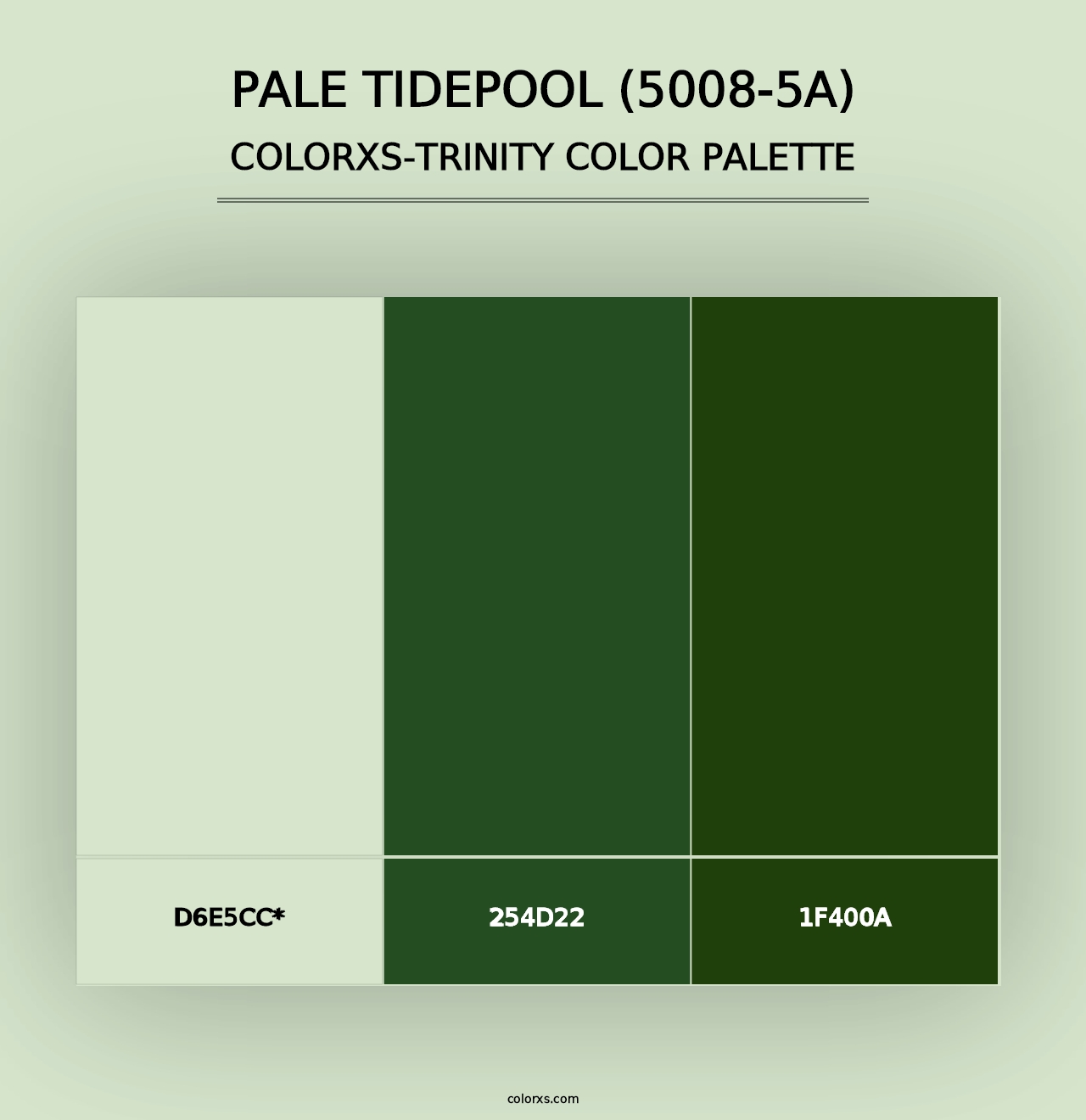 Pale Tidepool (5008-5A) - Colorxs Trinity Palette