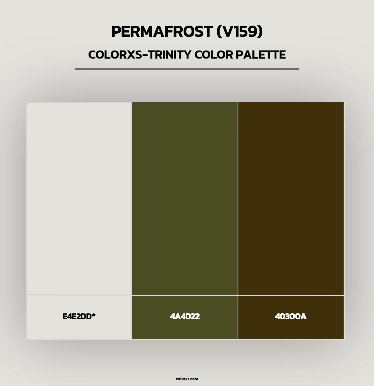 Permafrost (V159) - Colorxs Trinity Palette