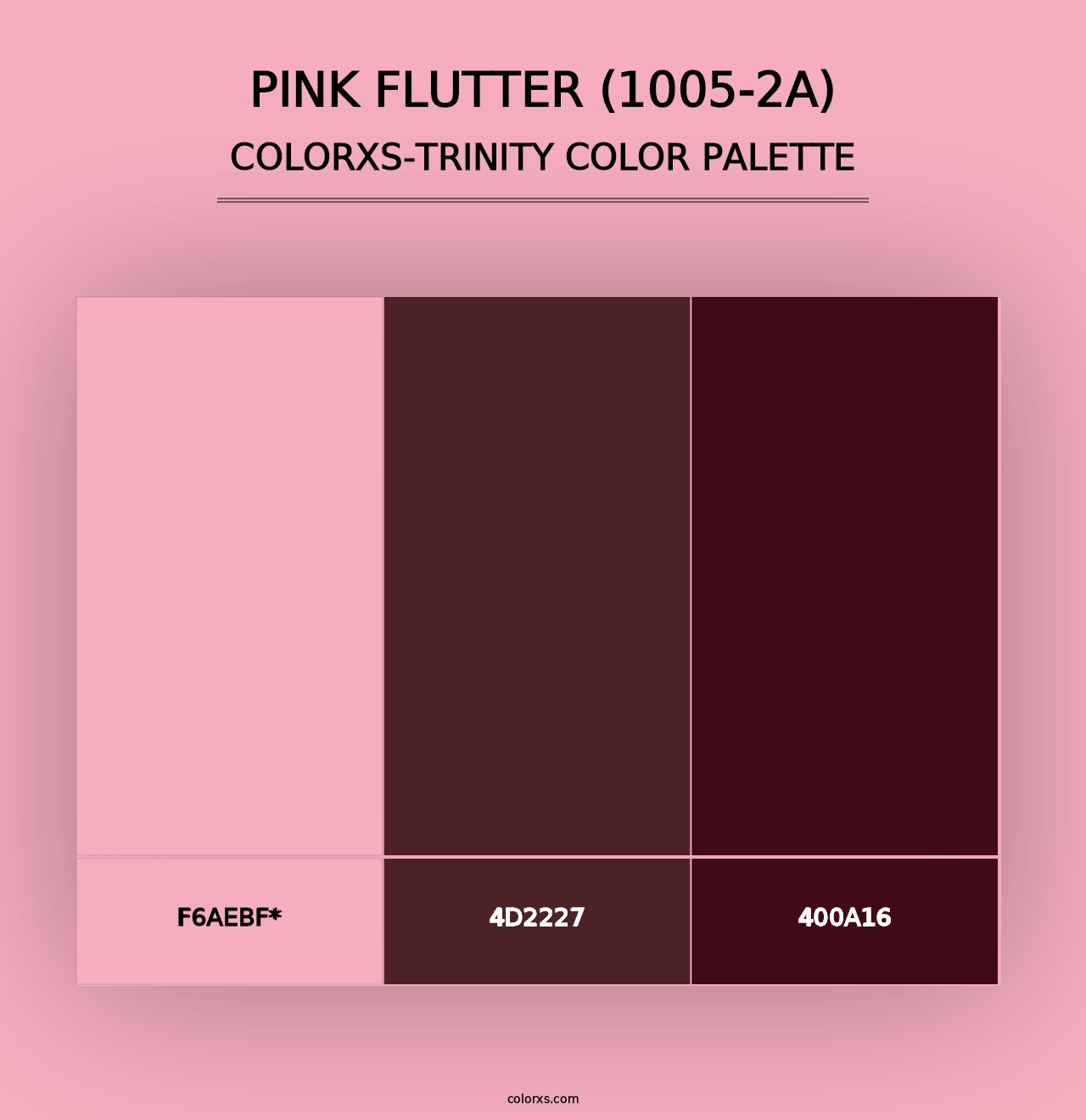 Pink Flutter (1005-2A) - Colorxs Trinity Palette