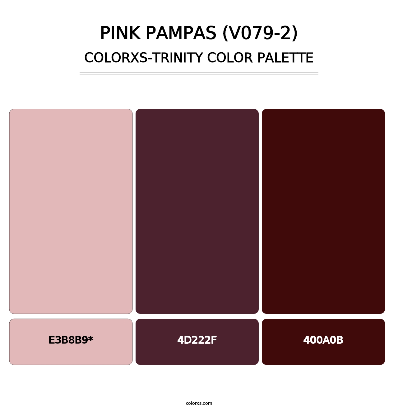 Pink Pampas (V079-2) - Colorxs Trinity Palette