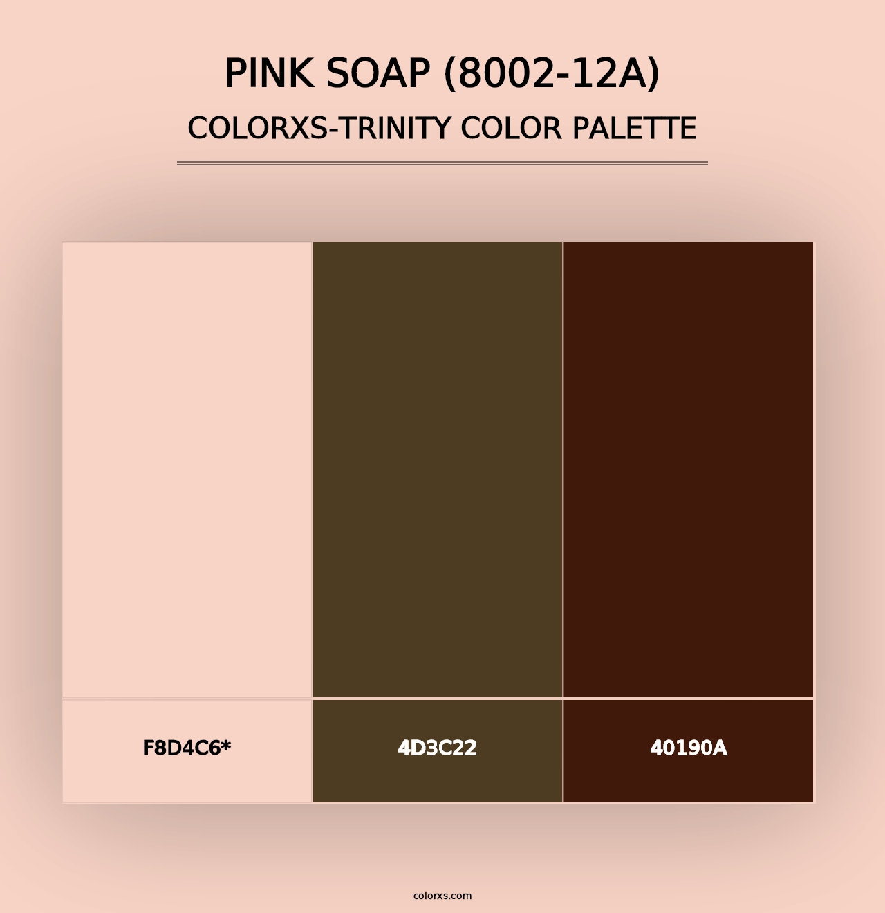 Pink Soap (8002-12A) - Colorxs Trinity Palette