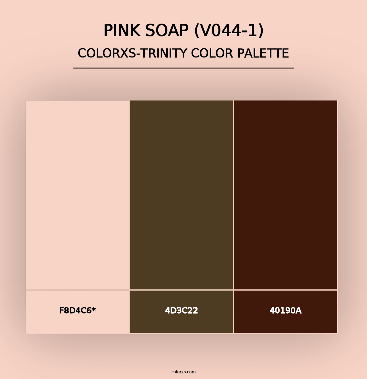 Pink Soap (V044-1) - Colorxs Trinity Palette