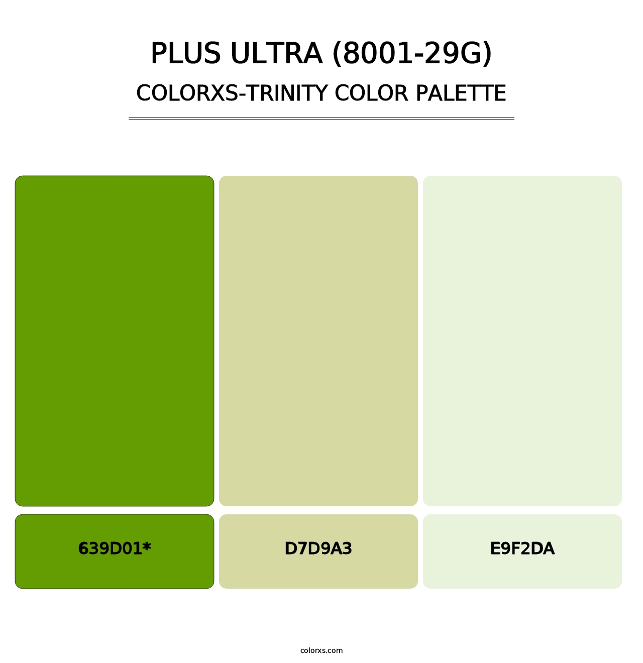 Plus Ultra (8001-29G) - Colorxs Trinity Palette