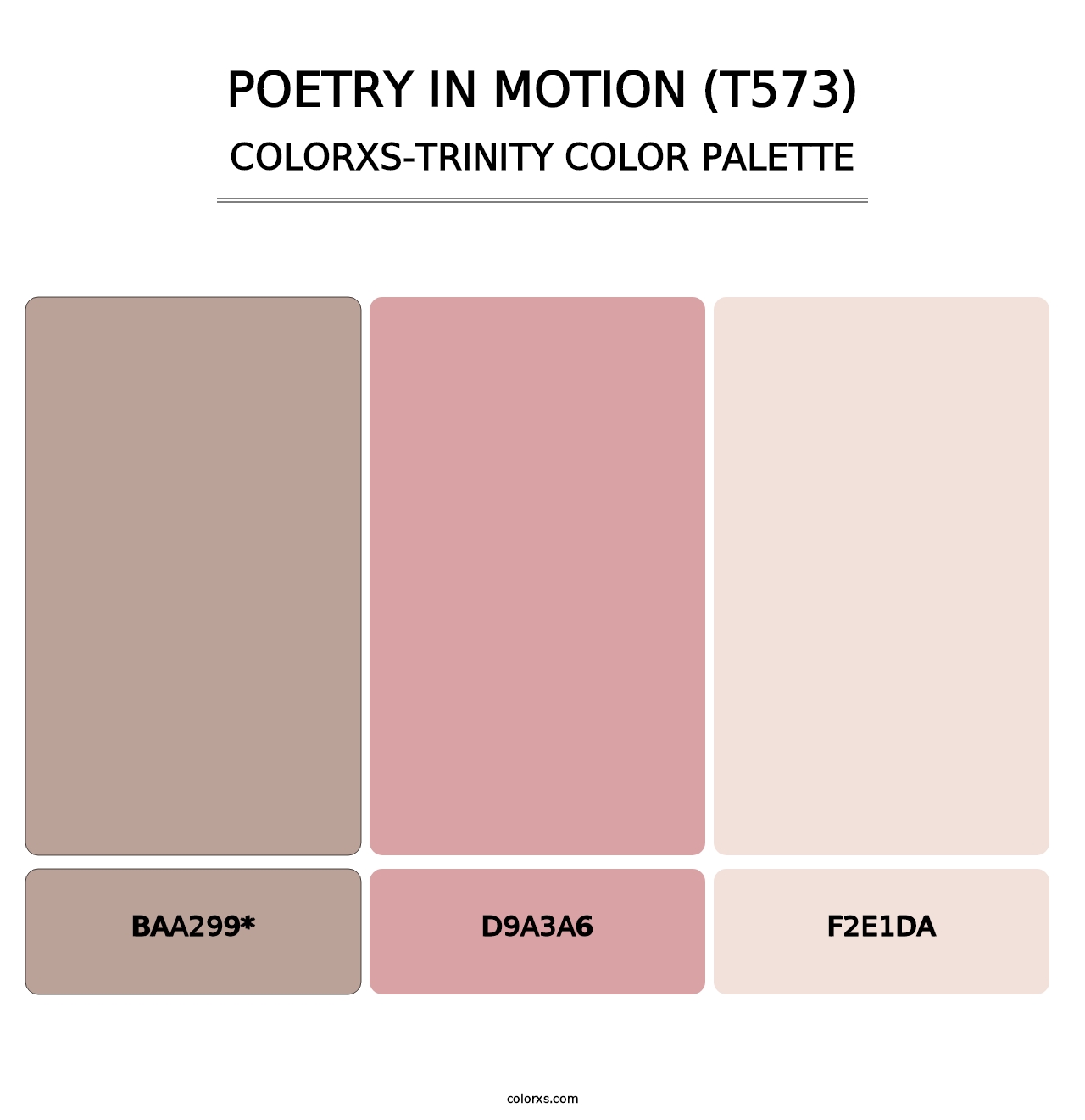 Poetry in Motion (T573) - Colorxs Trinity Palette