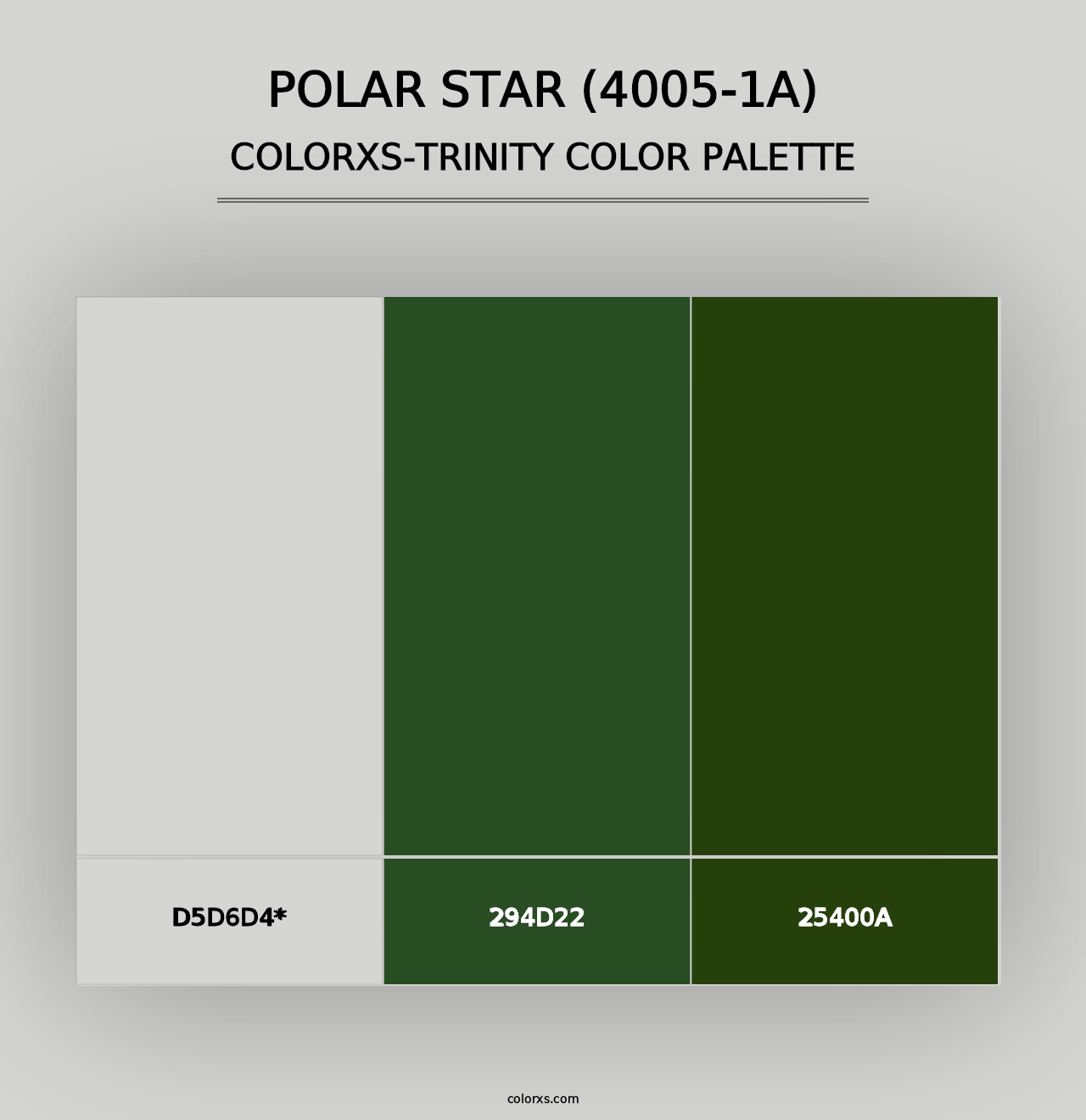 Polar Star (4005-1A) - Colorxs Trinity Palette