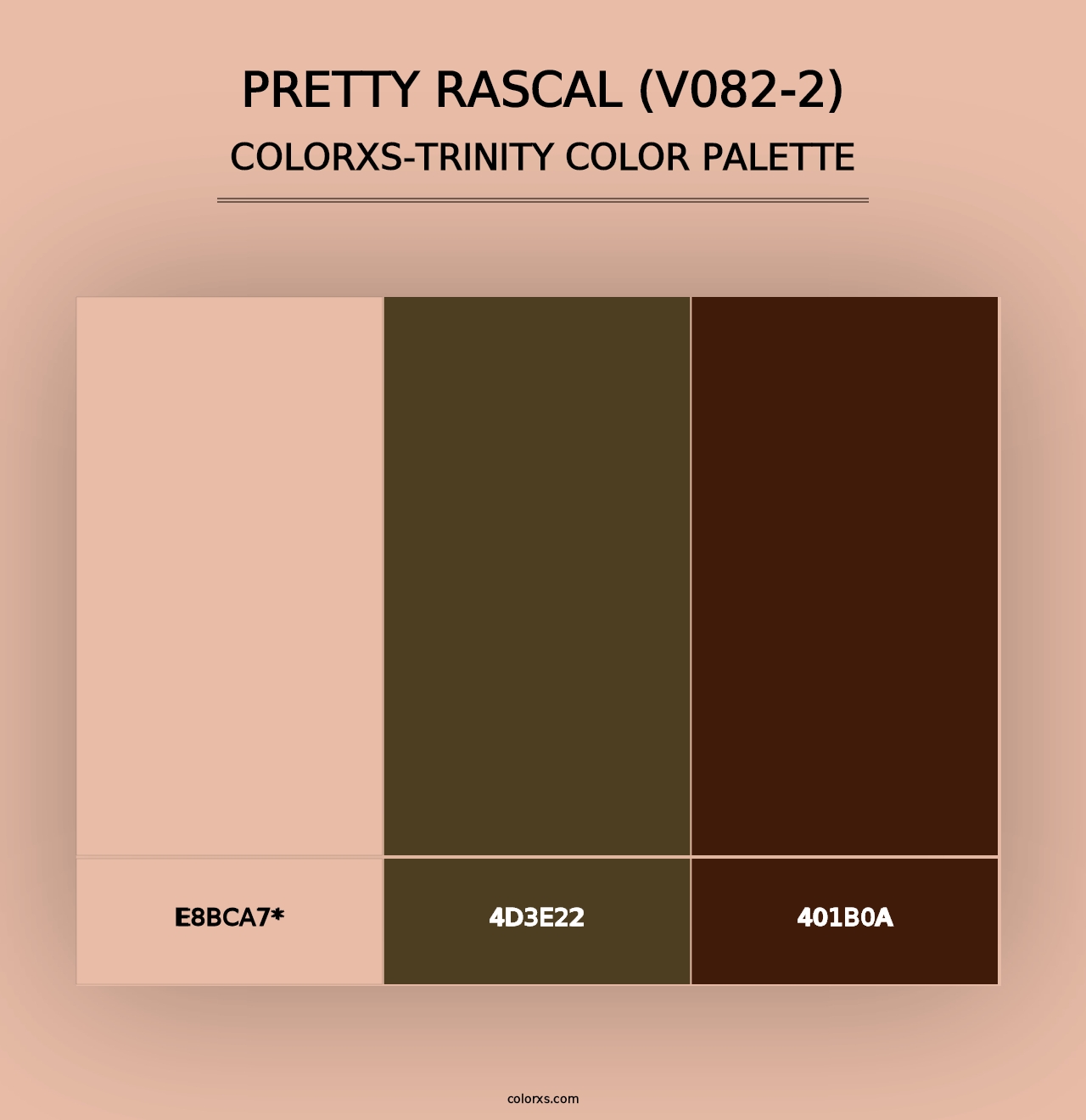 Pretty Rascal (V082-2) - Colorxs Trinity Palette