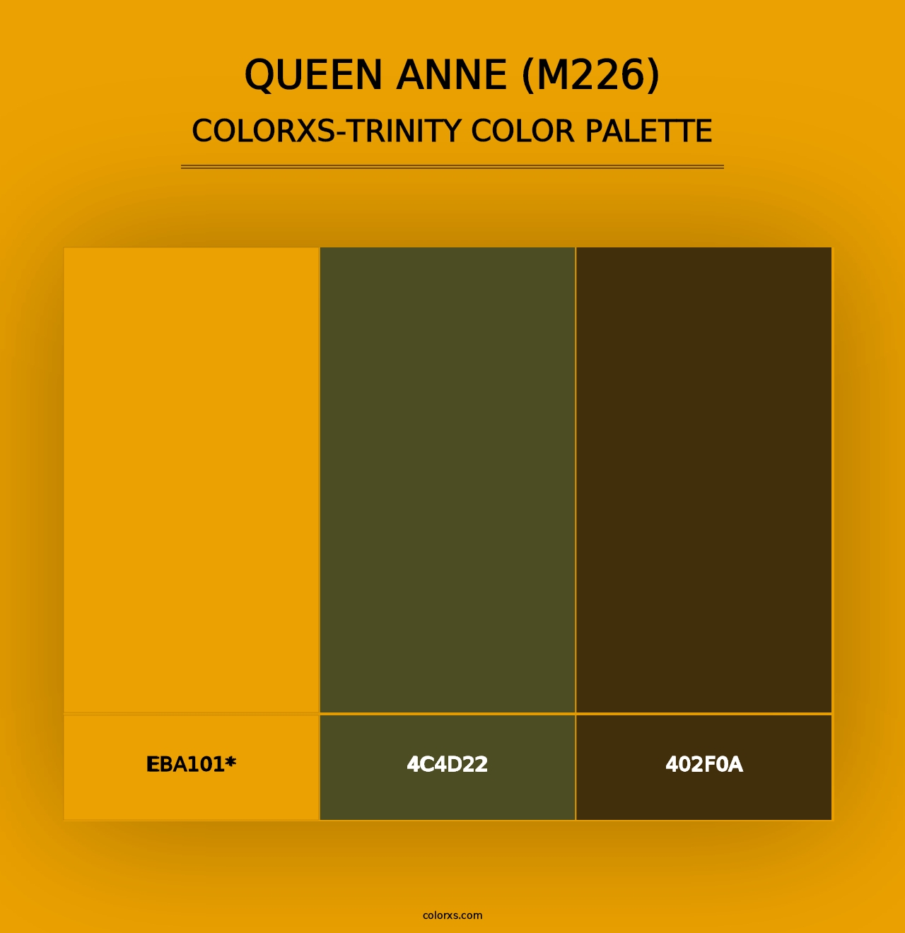 Queen Anne (M226) - Colorxs Trinity Palette