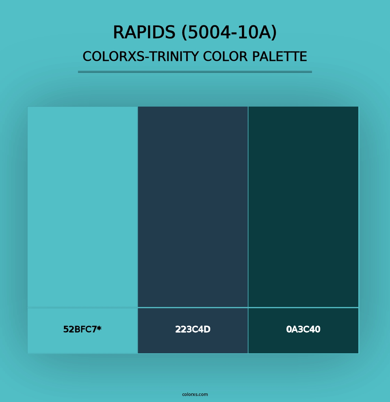 Rapids (5004-10A) - Colorxs Trinity Palette