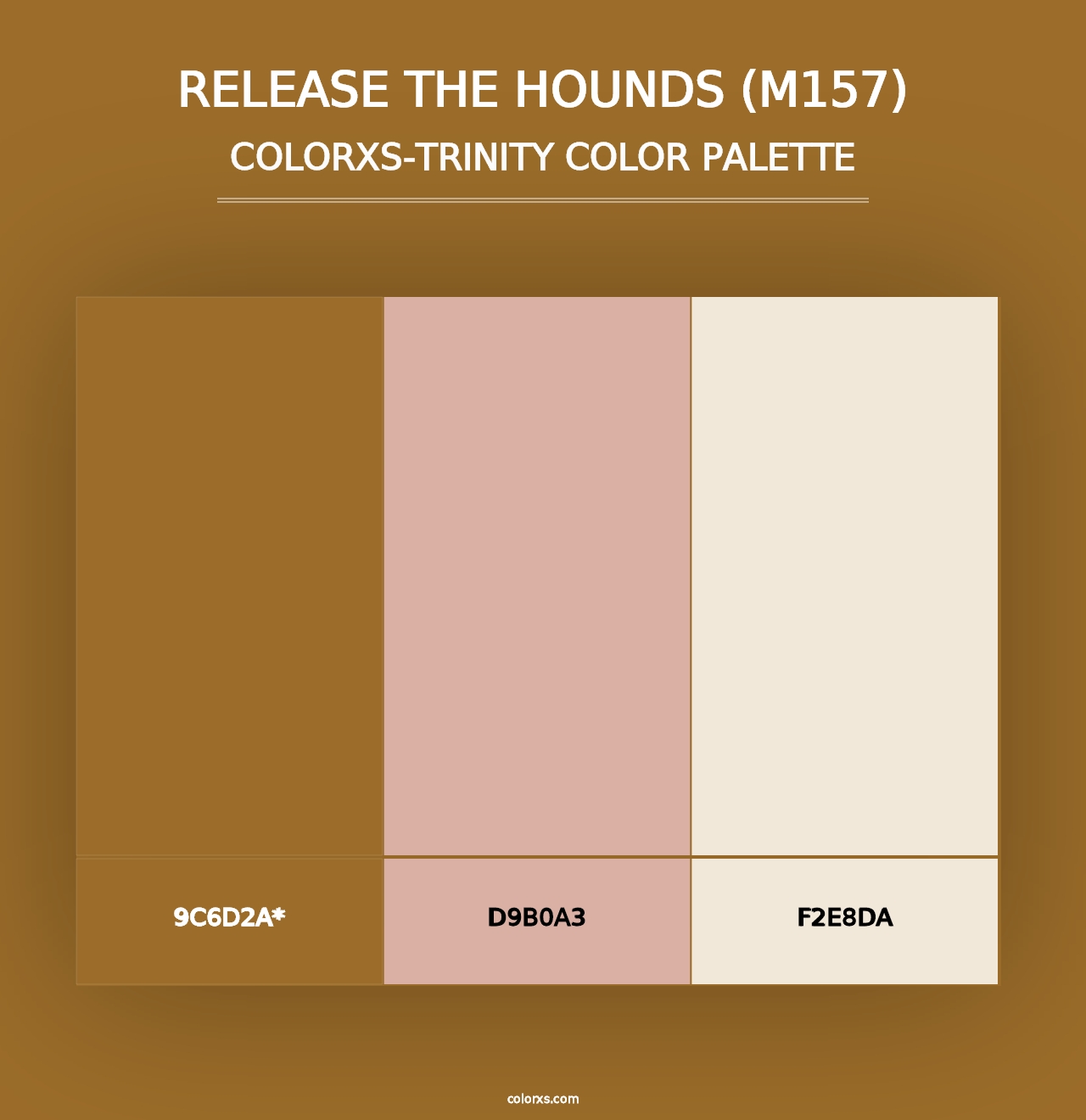 Release the Hounds (M157) - Colorxs Trinity Palette