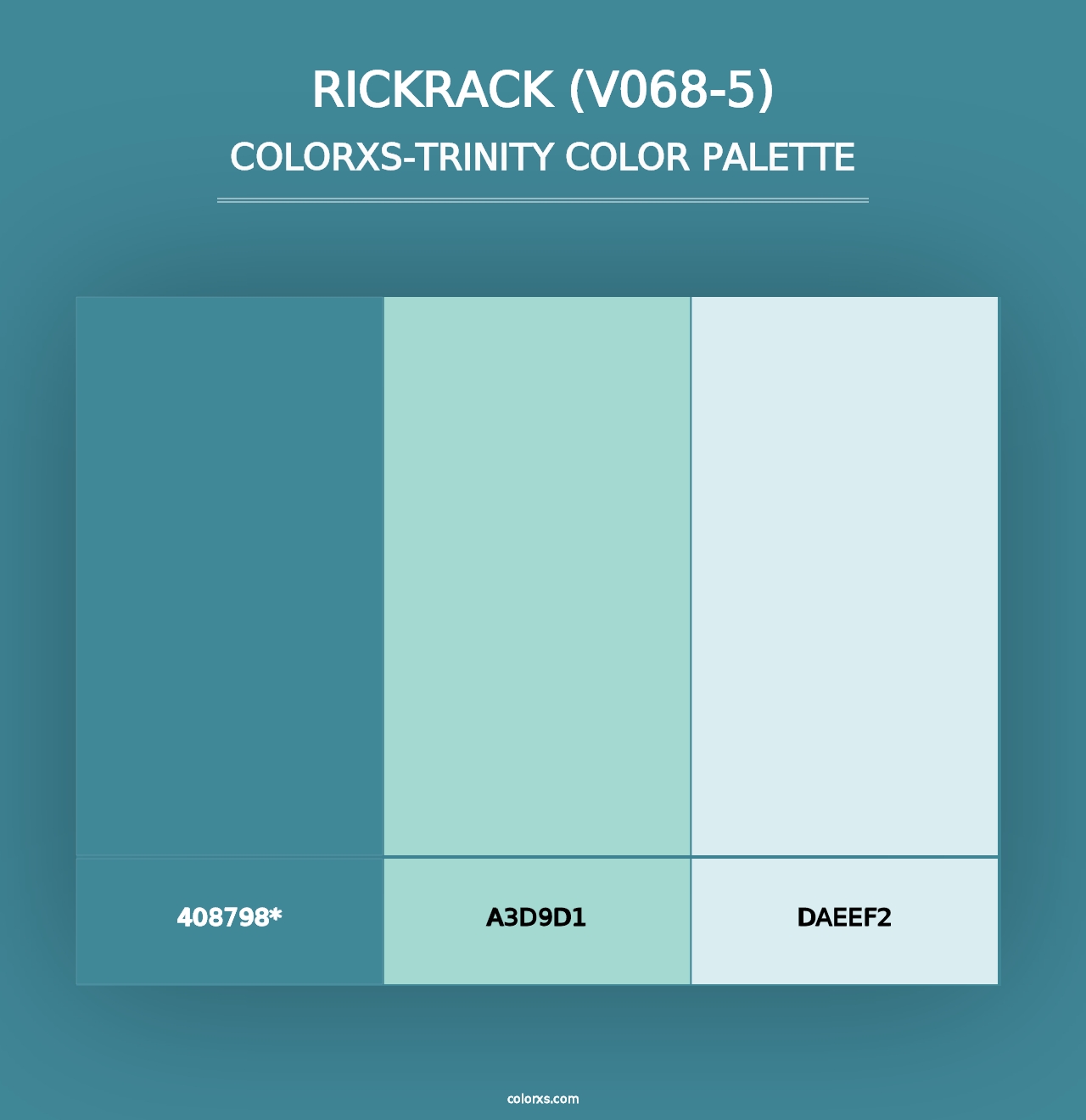 Rickrack (V068-5) - Colorxs Trinity Palette