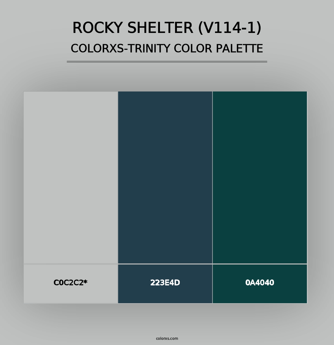 Rocky Shelter (V114-1) - Colorxs Trinity Palette