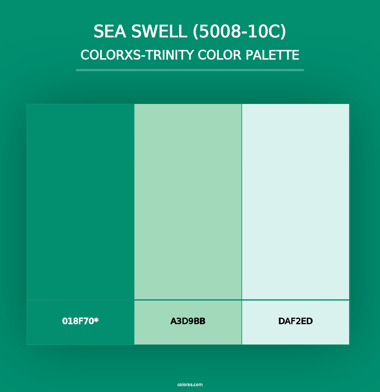 Sea Swell (5008-10C) - Colorxs Trinity Palette