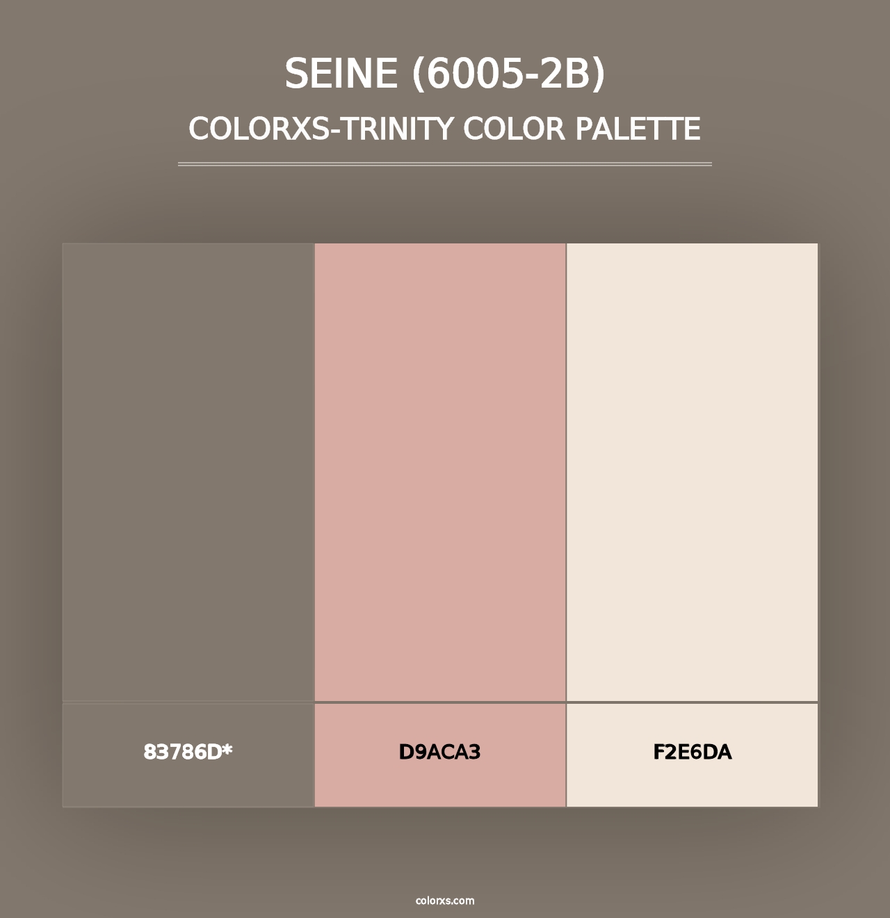 Seine (6005-2B) - Colorxs Trinity Palette