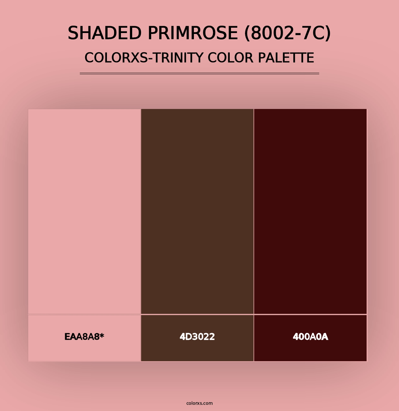 Shaded Primrose (8002-7C) - Colorxs Trinity Palette