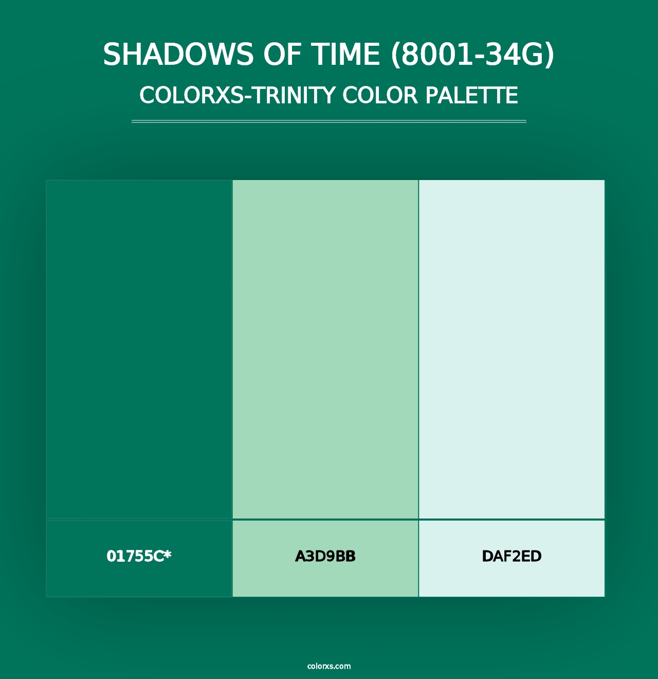 Shadows of Time (8001-34G) - Colorxs Trinity Palette