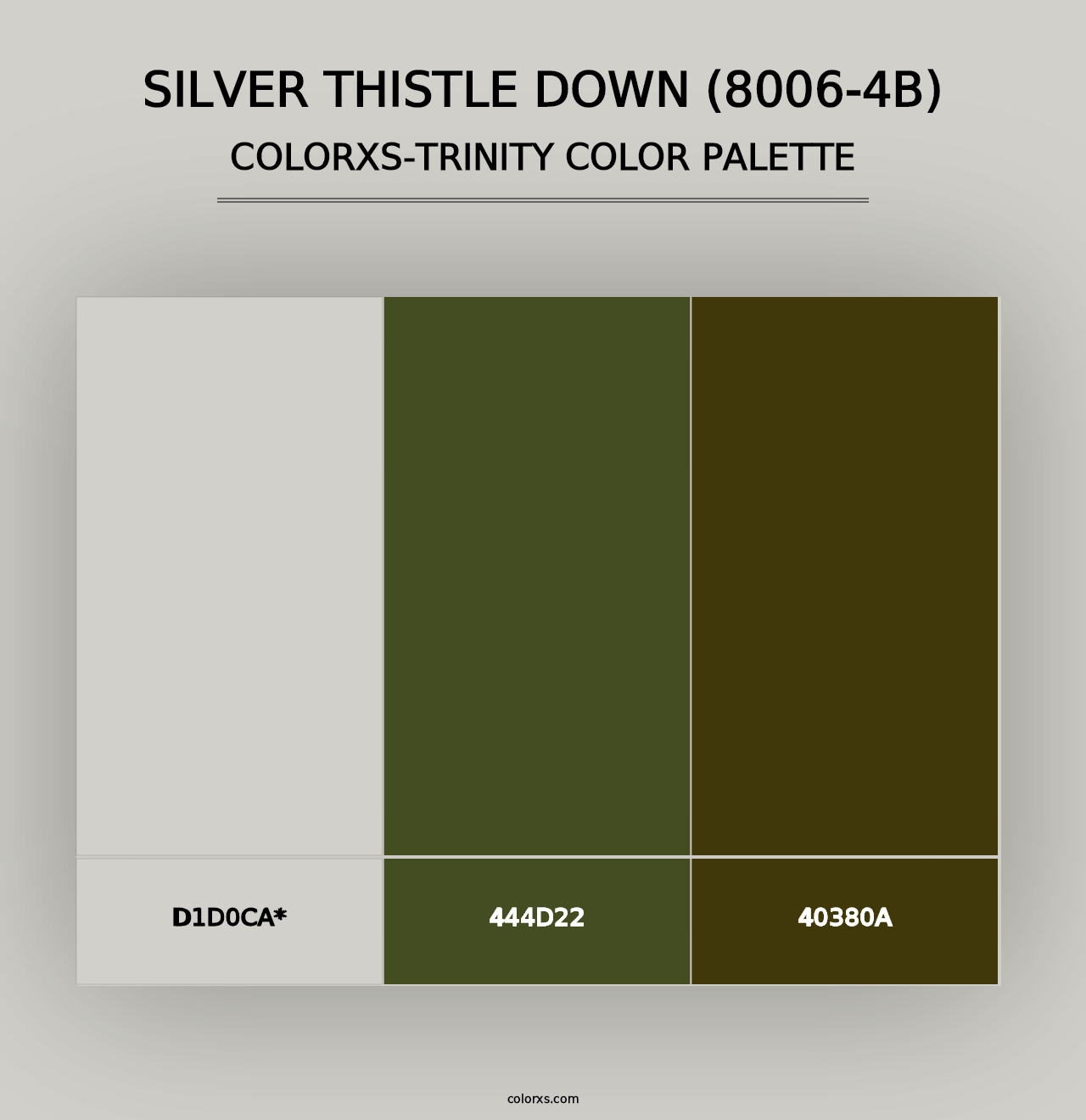 Silver Thistle Down (8006-4B) - Colorxs Trinity Palette