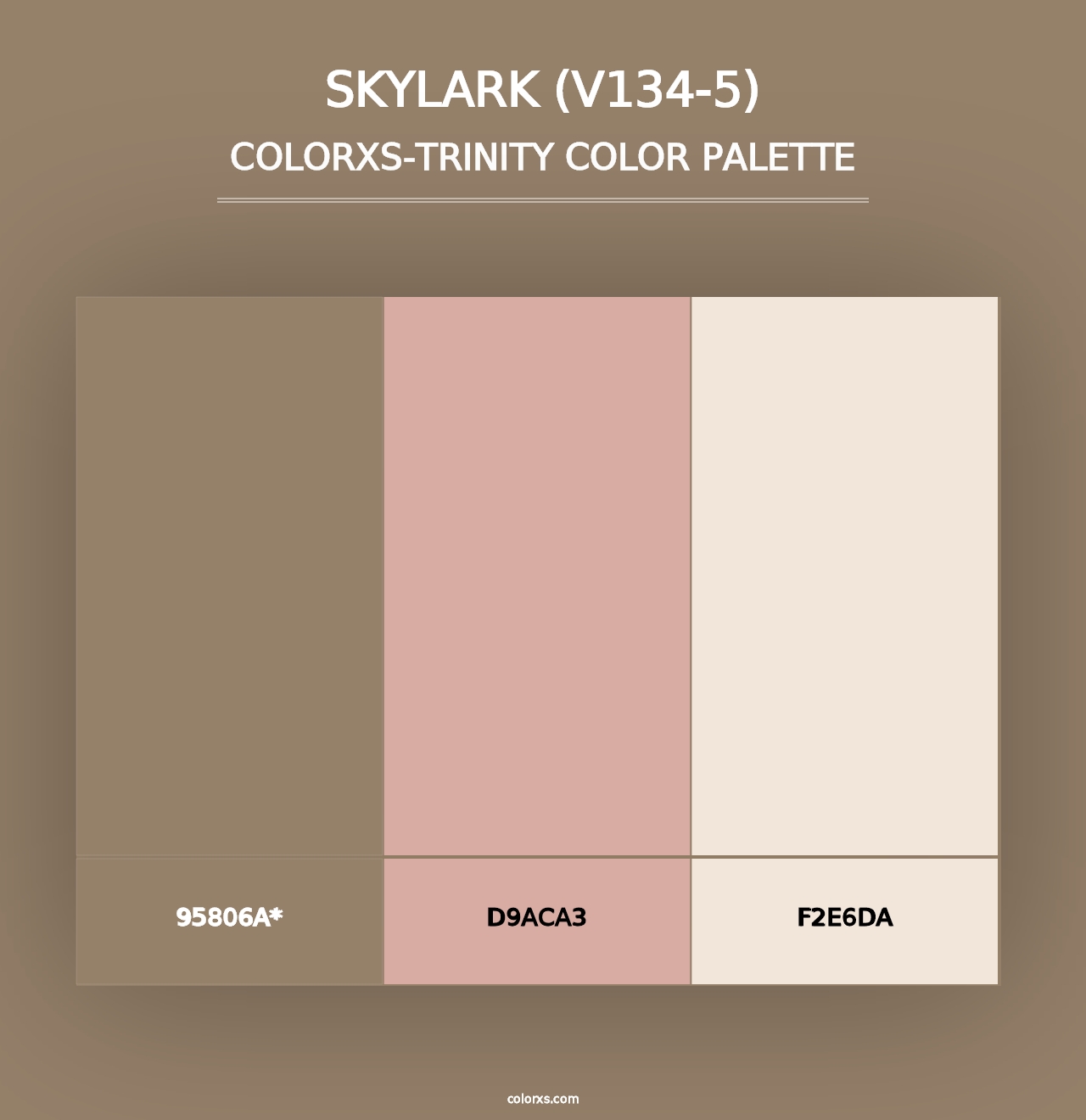 Skylark (V134-5) - Colorxs Trinity Palette