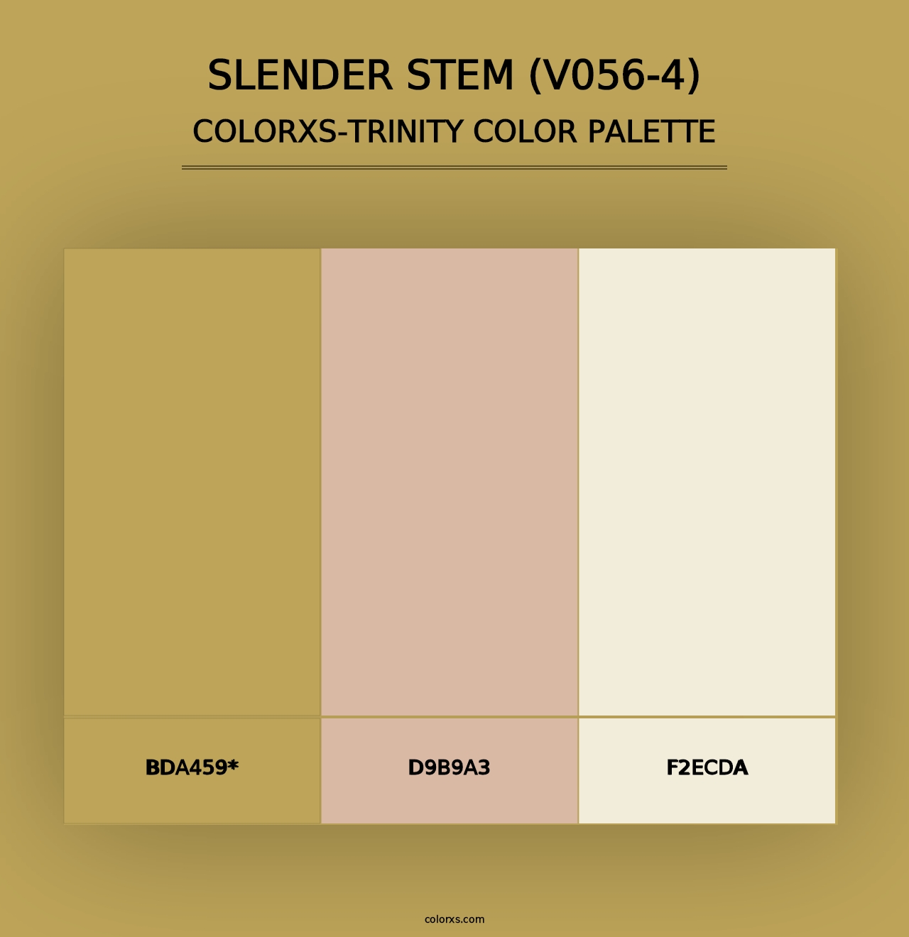 Slender Stem (V056-4) - Colorxs Trinity Palette