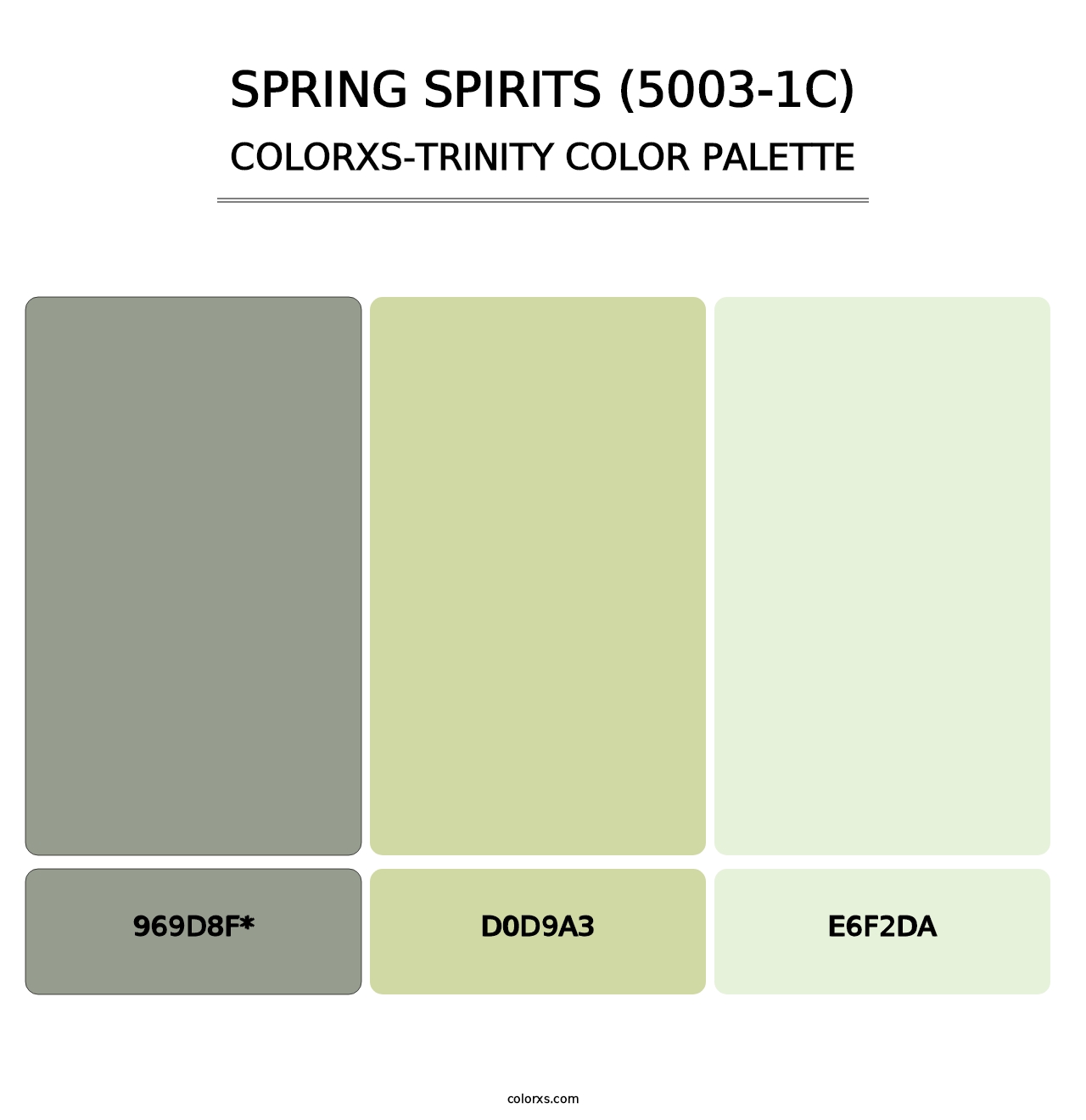 Spring Spirits (5003-1C) - Colorxs Trinity Palette