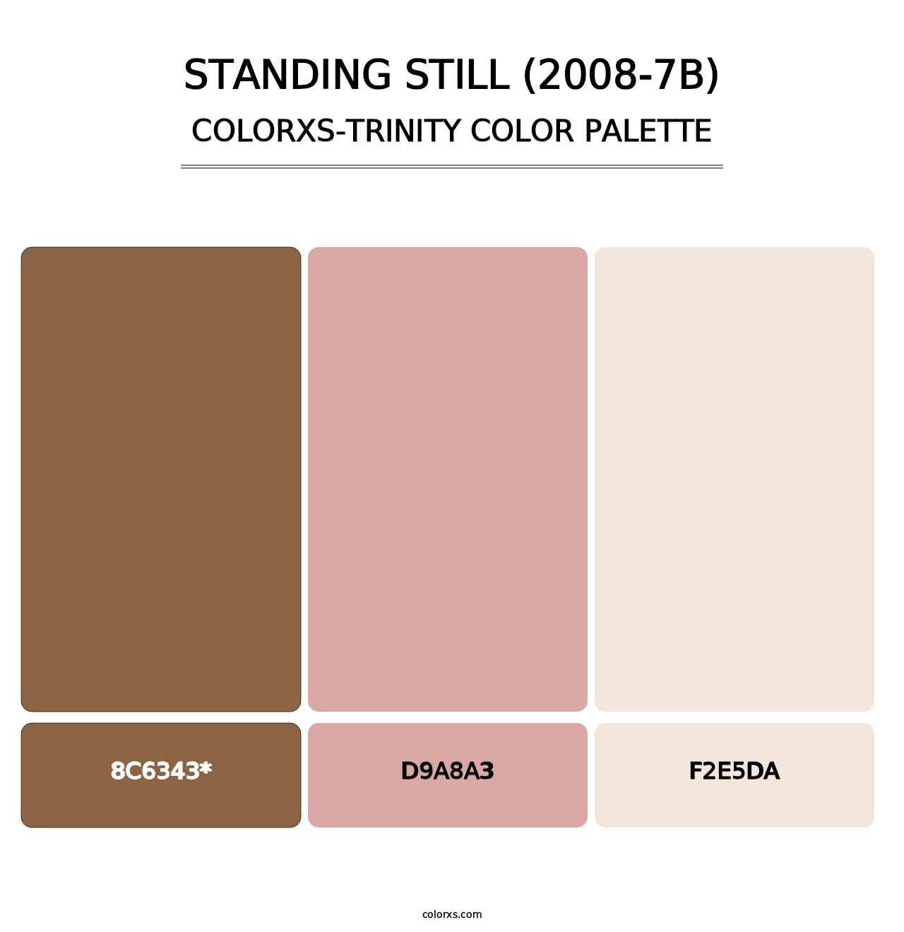 Standing Still (2008-7B) - Colorxs Trinity Palette