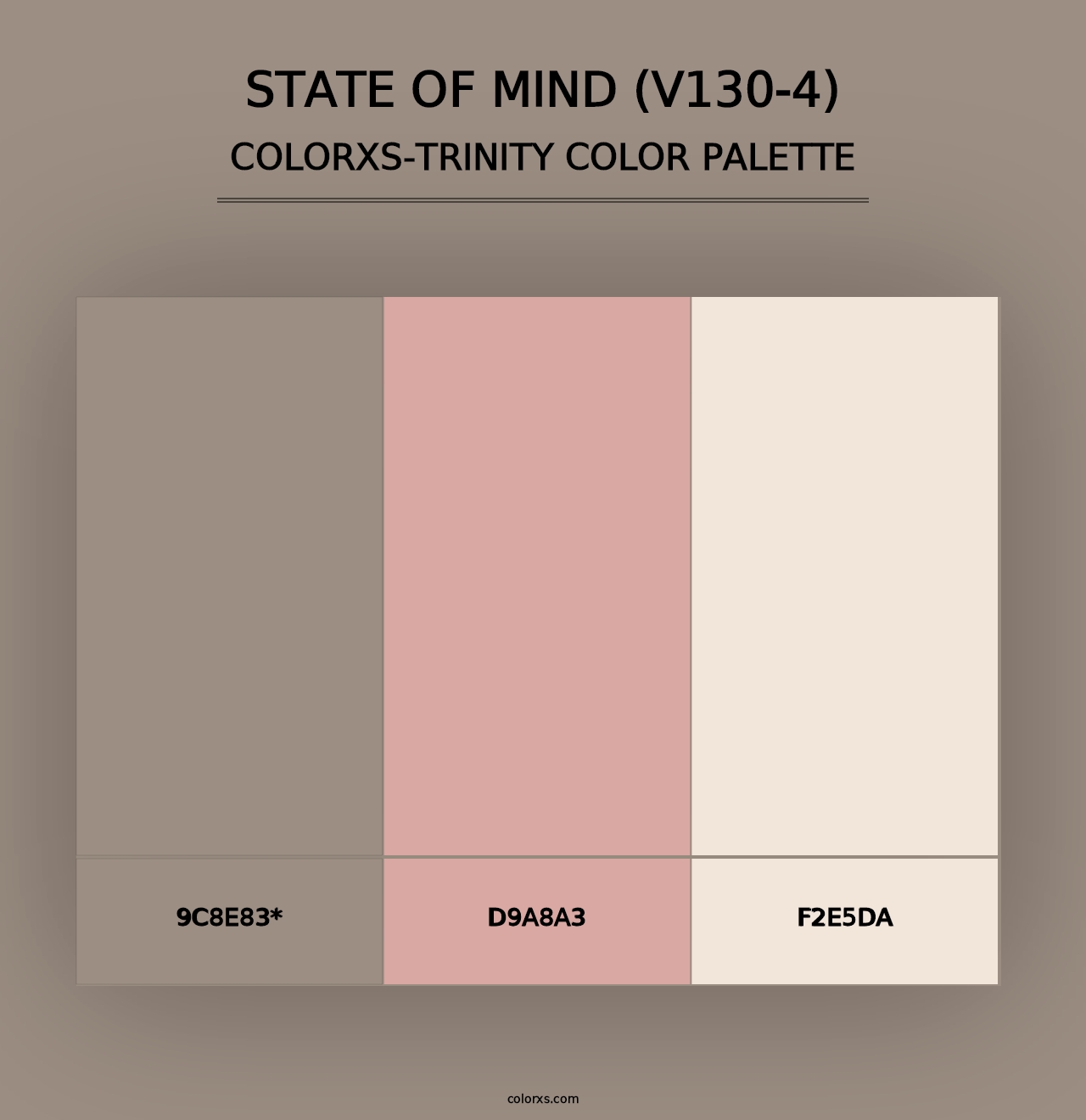 State of Mind (V130-4) - Colorxs Trinity Palette