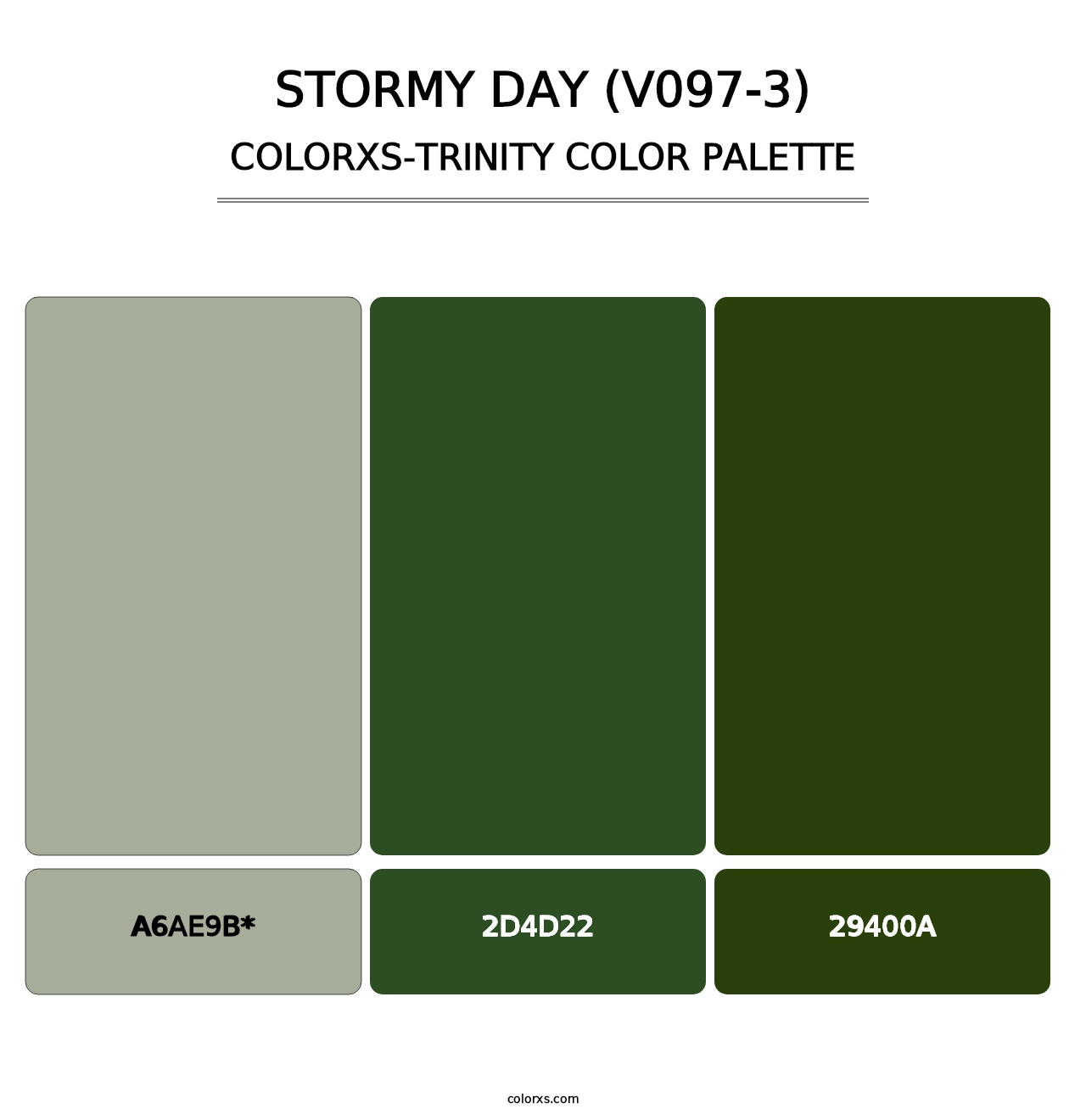 Stormy Day (V097-3) - Colorxs Trinity Palette