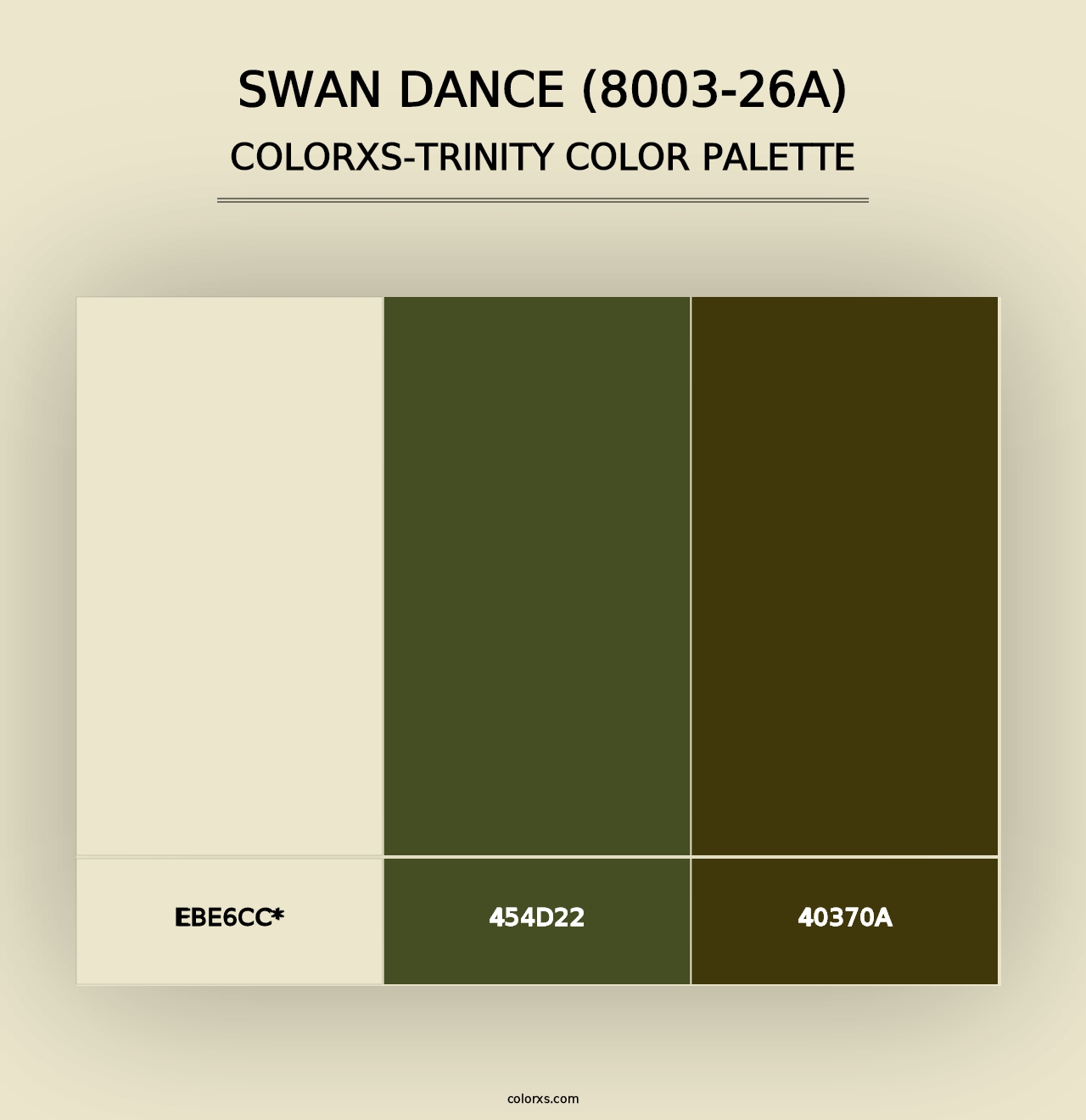 Swan Dance (8003-26A) - Colorxs Trinity Palette