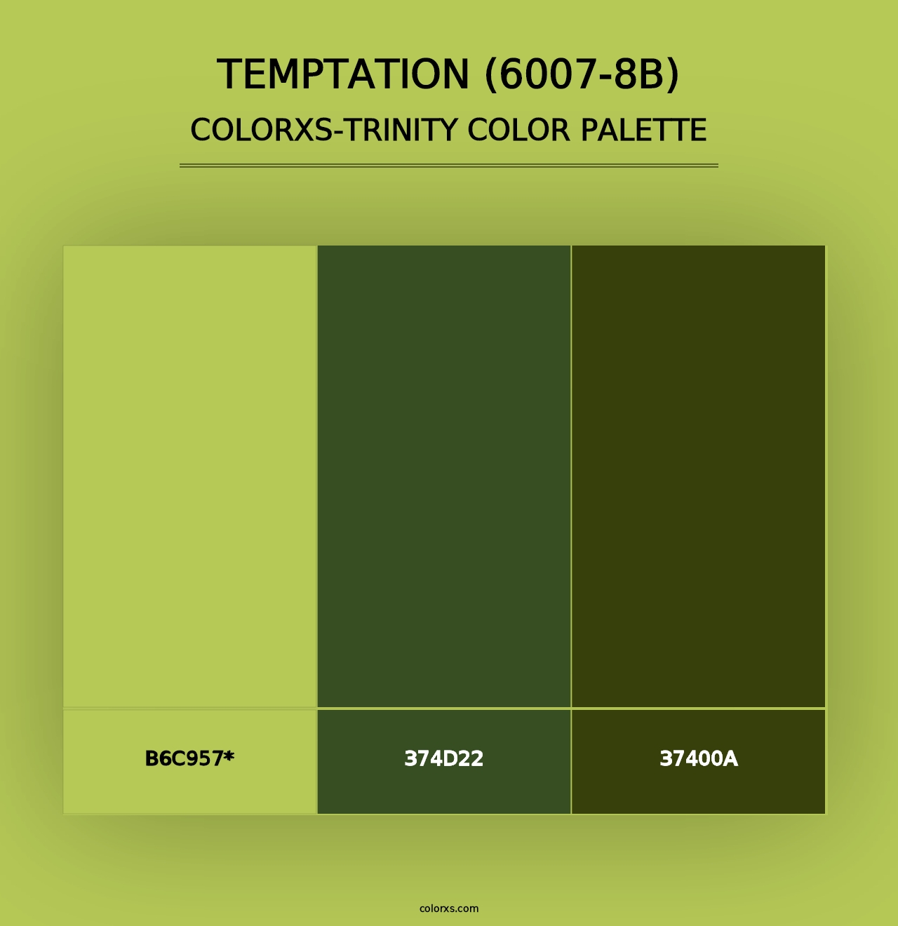 Temptation (6007-8B) - Colorxs Trinity Palette