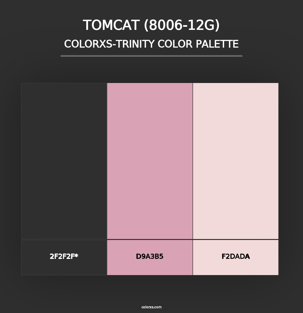 Tomcat (8006-12G) - Colorxs Trinity Palette