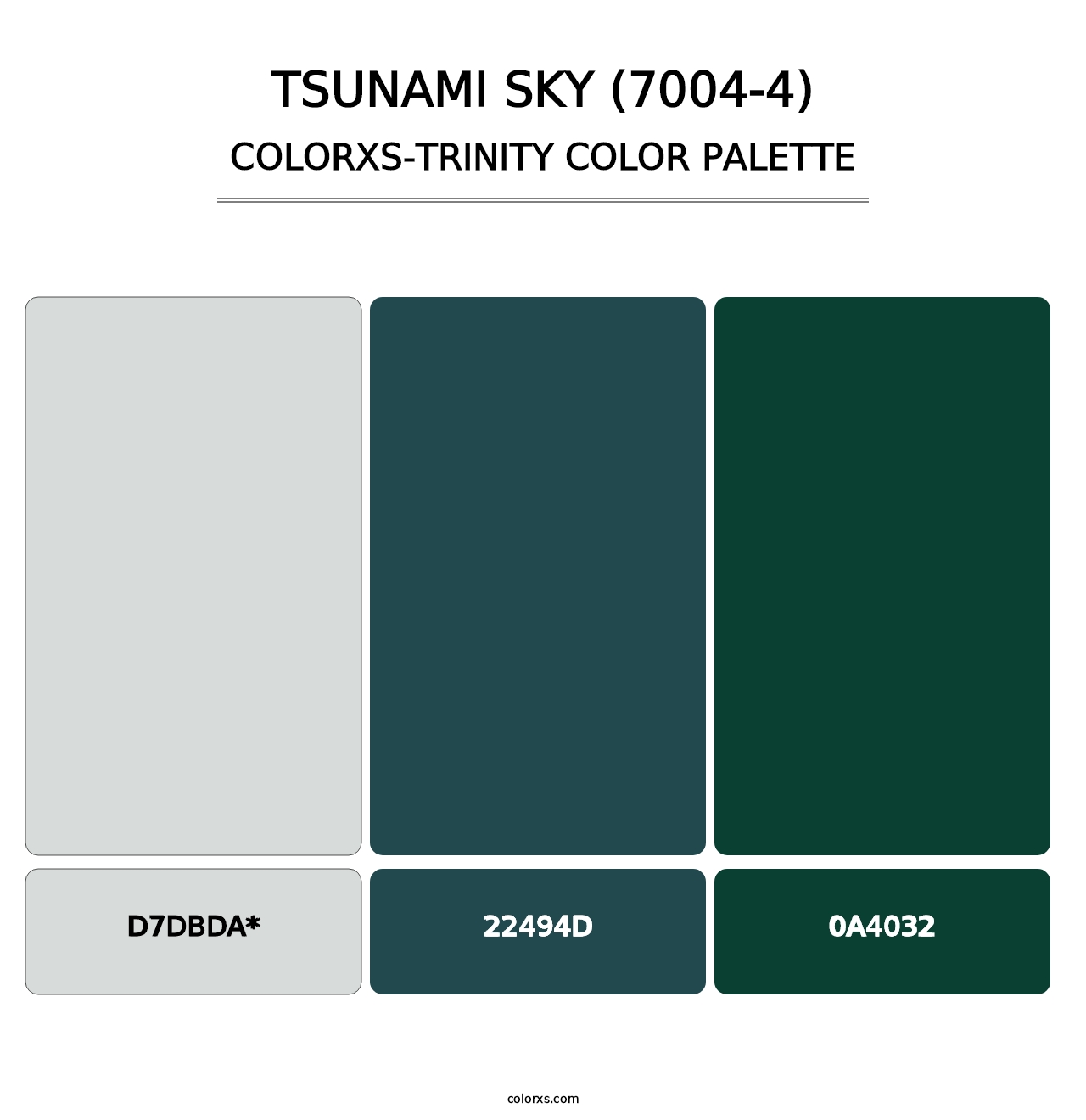 Tsunami Sky (7004-4) - Colorxs Trinity Palette